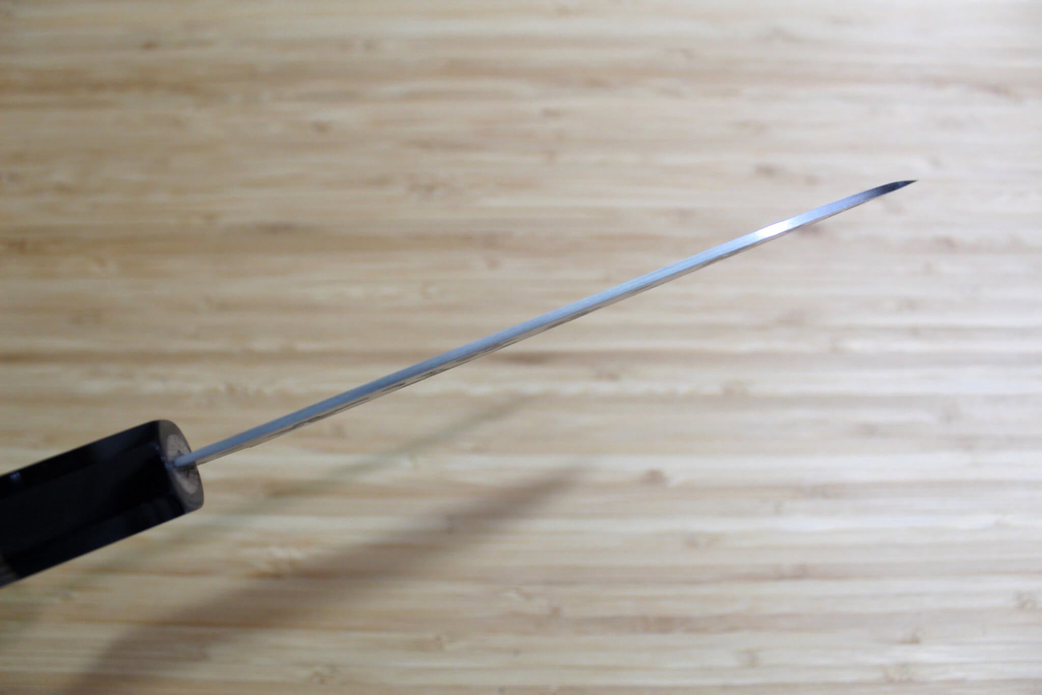 Fujita Marunoko VG-10 Cherry Blossom Santoku with Cypress Handle 180 mm / 7.0"