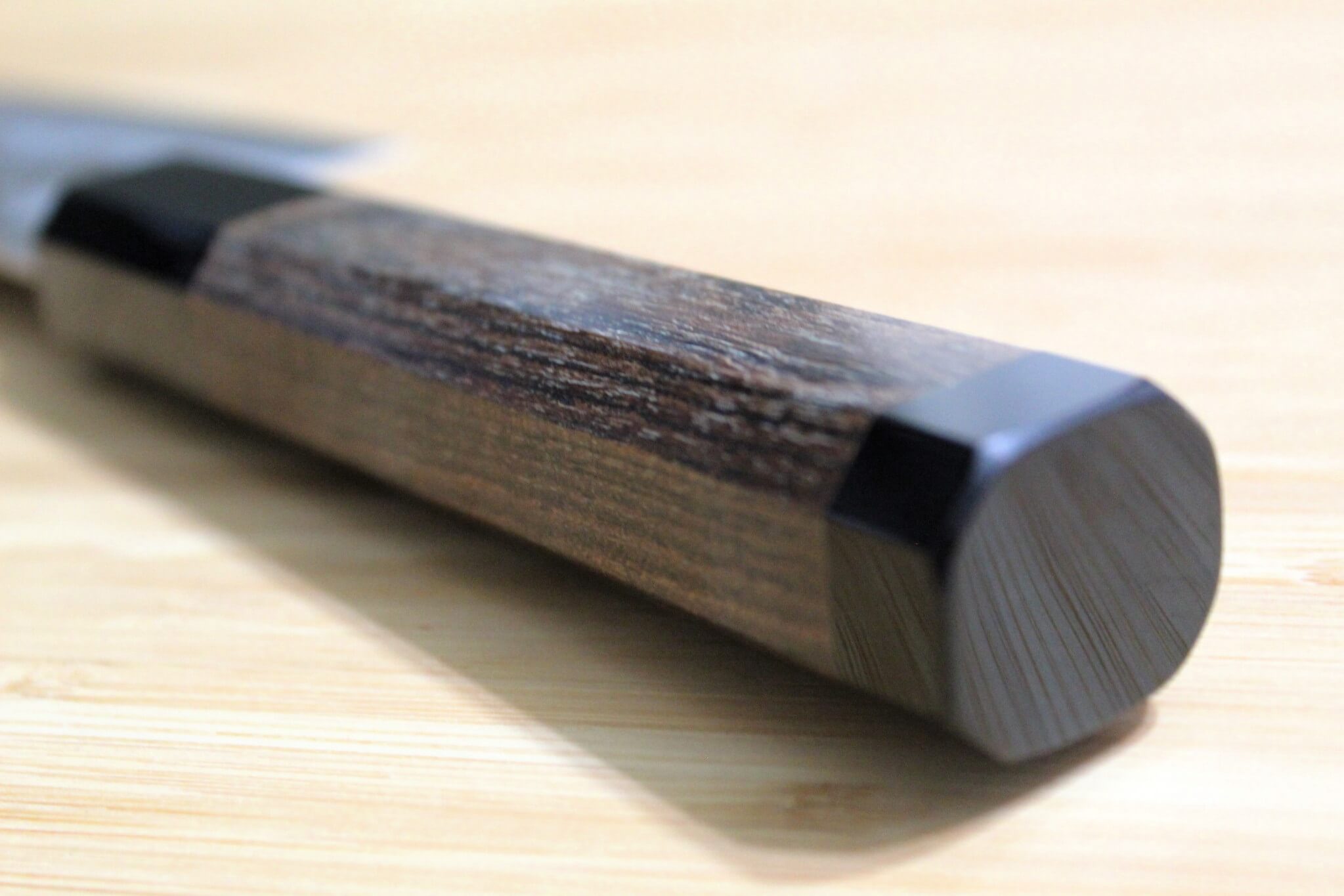 Fujita Marunoko VG-10 Cherry Blossom Santoku with Cypress Handle 180 mm / 7.0"