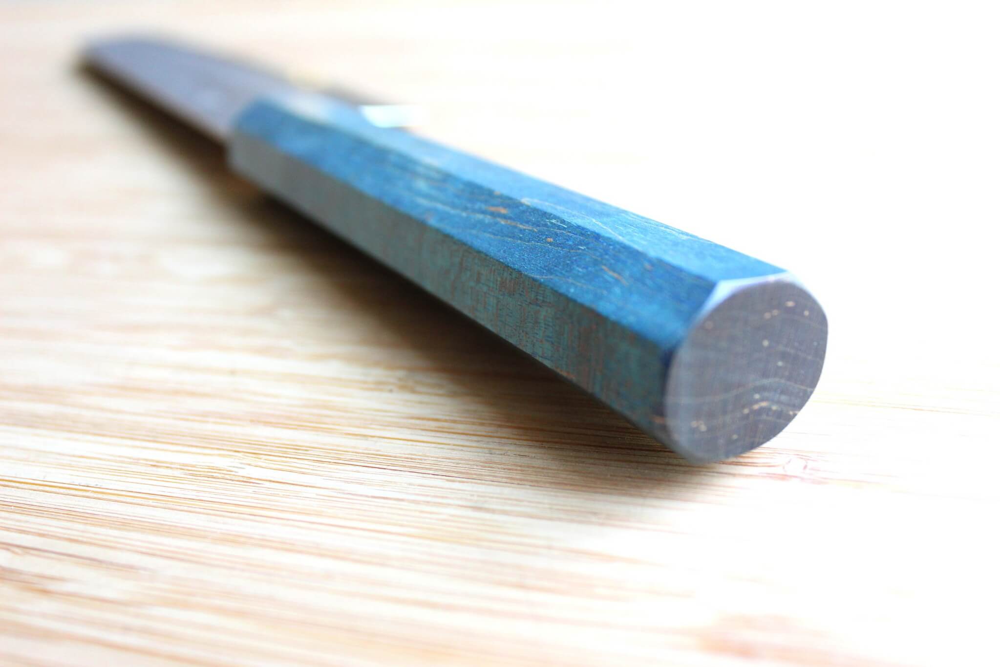 Hado Shiosai SG2 Powdered Stainless 135mm Small Bunka - Stabilized Wood Handle