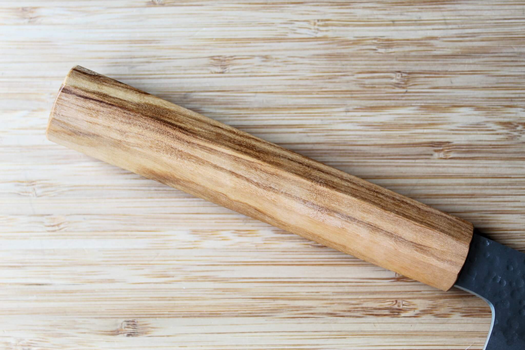 Hado Shiosai SG2 Powdered Stainless 135mm Small Bunka - Olive Wood Handle