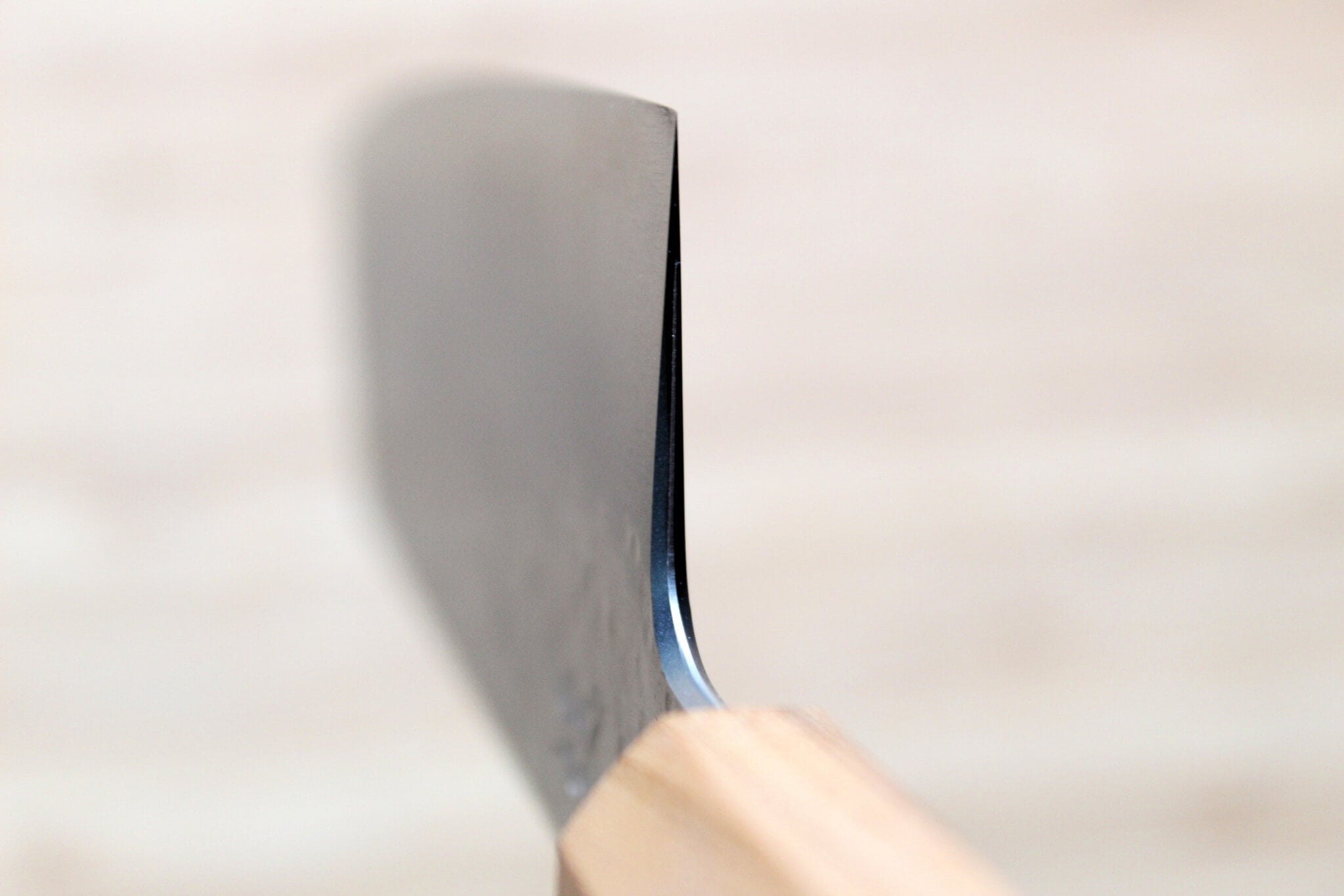 Hado Shiosai SG2 Powdered Stainless 135mm Small Bunka - Oak Wood Handle