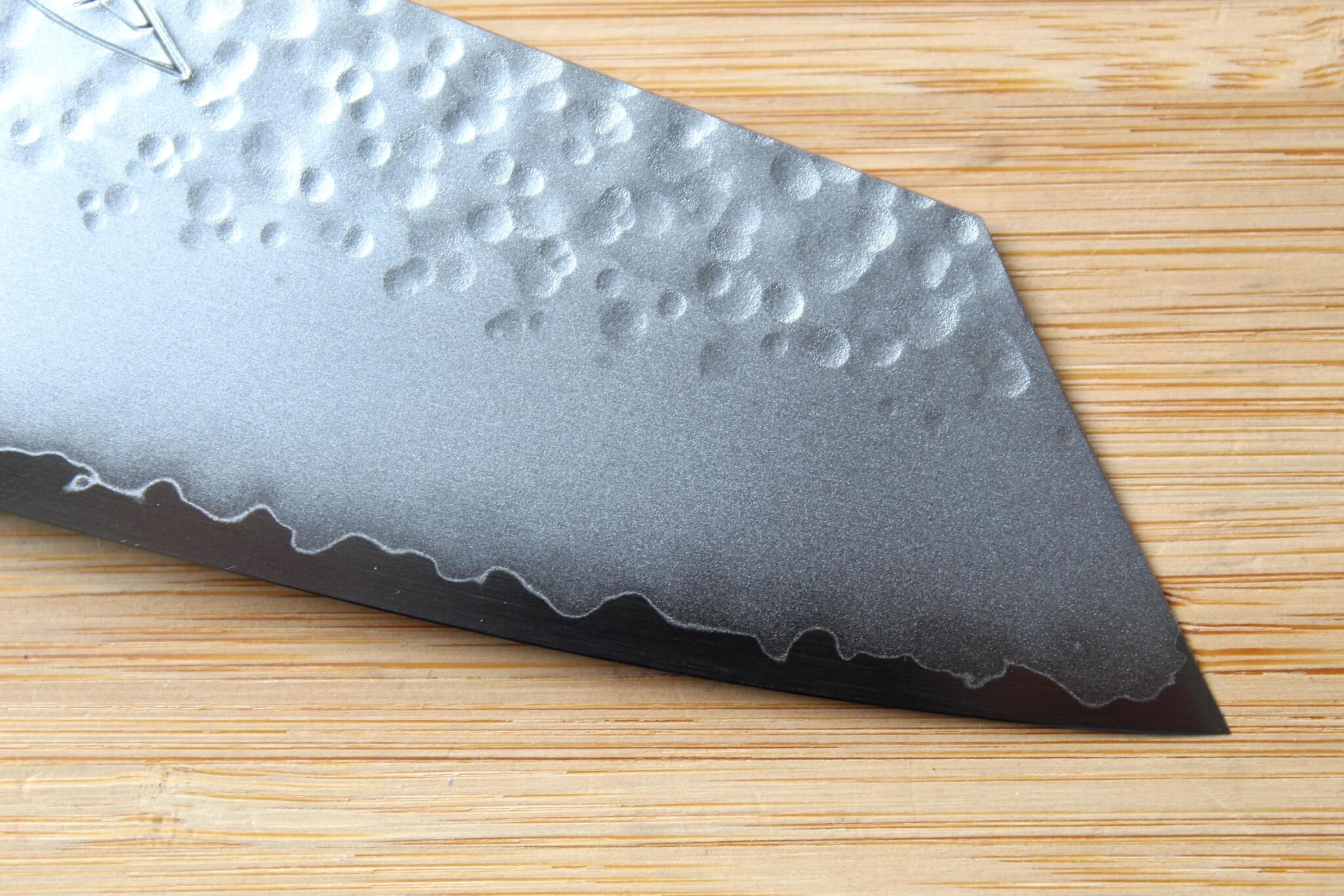 Hado Shiosai SG2 Powdered Stainless 135mm Small Bunka - Stabilized Wood Handle