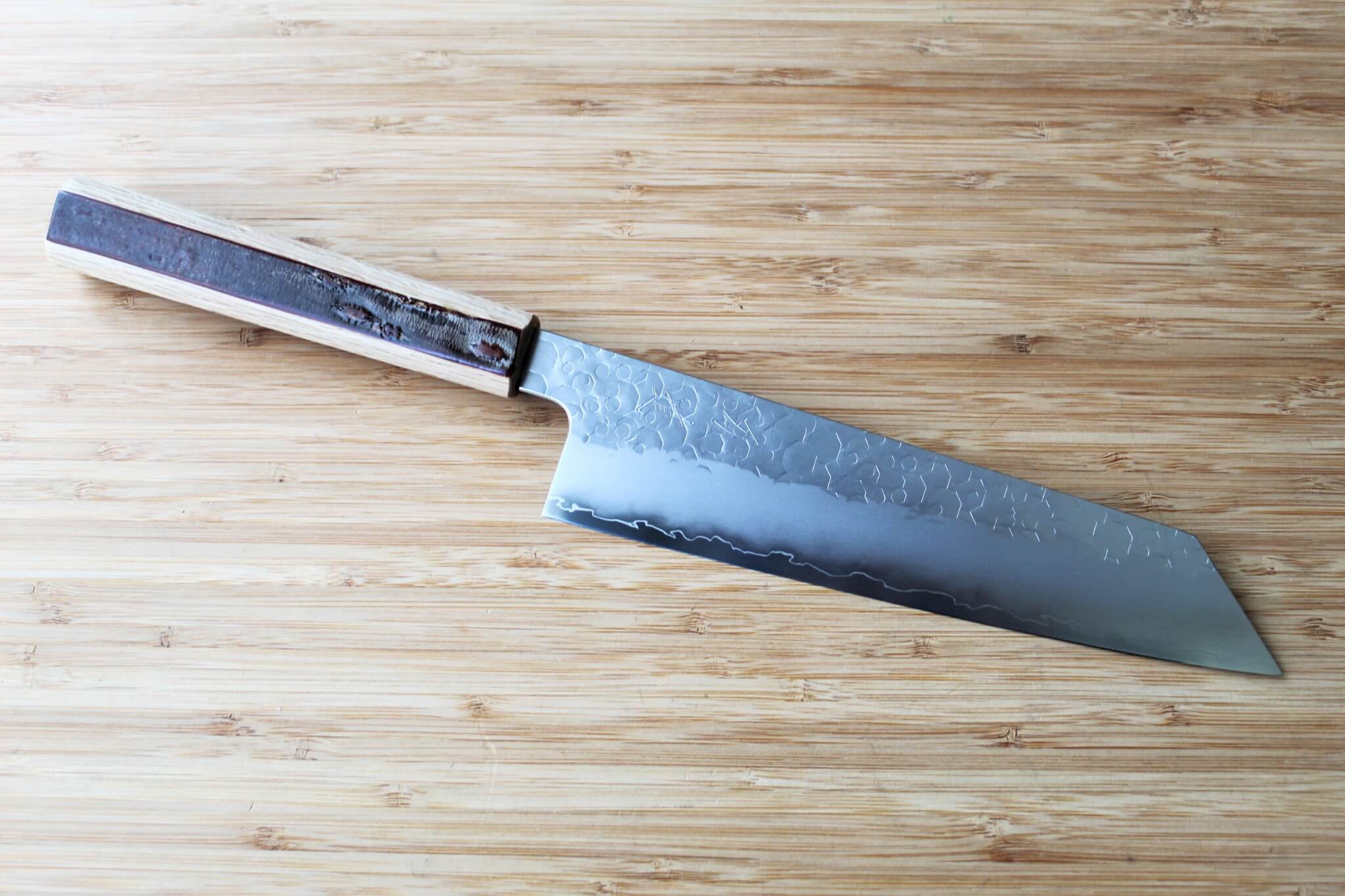 Hado Shiosai 210mm Kengata Gyuto SG2 Steel Cherry Bark Handle Seattle USA