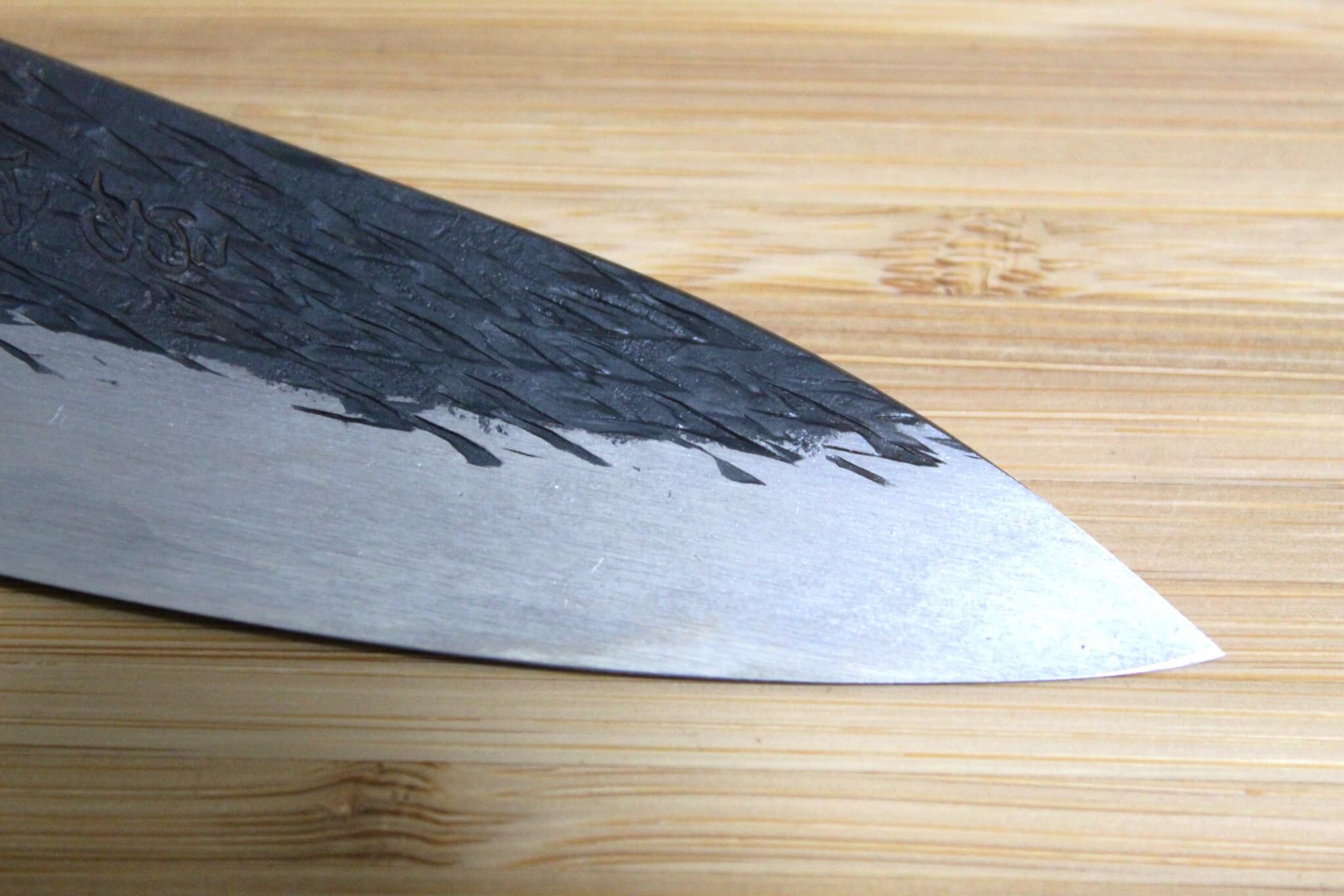 Isamitsu Shirogami #1 / White Steel #1 Paring Knife 90 mm / 3.5" Maple Handle