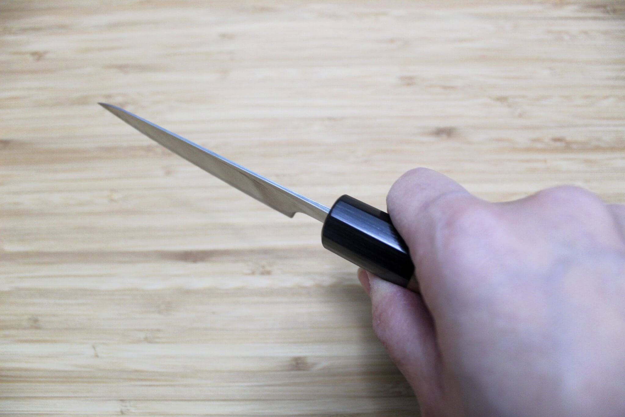 Kaneshige Hamono Vortex Nickle Damascus Paring Knife 80 mm (3.2")