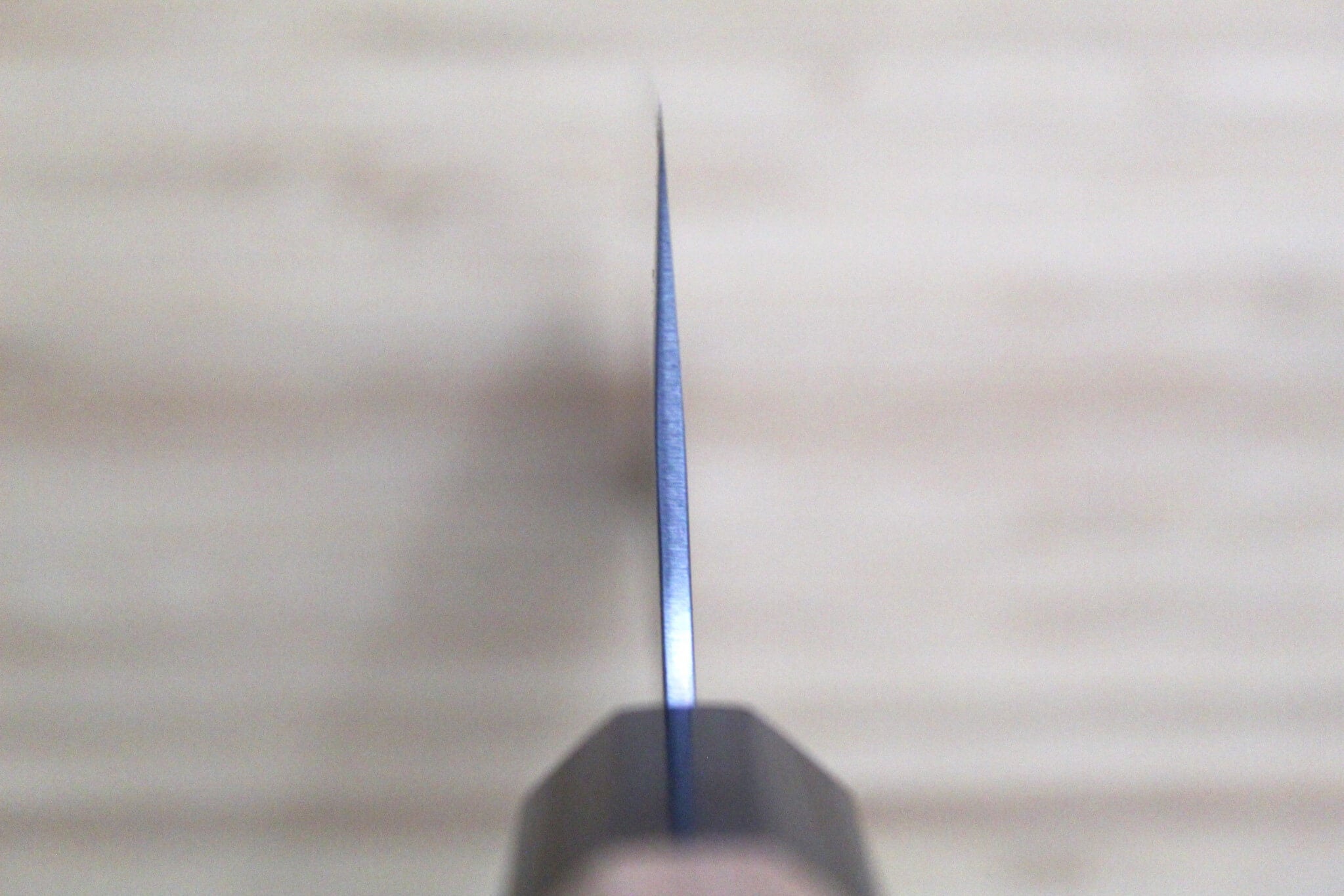 Kaneshige Hamono Ginsan Nashiji Nakiri Knife 165 mm (6.5") Cherry Handle