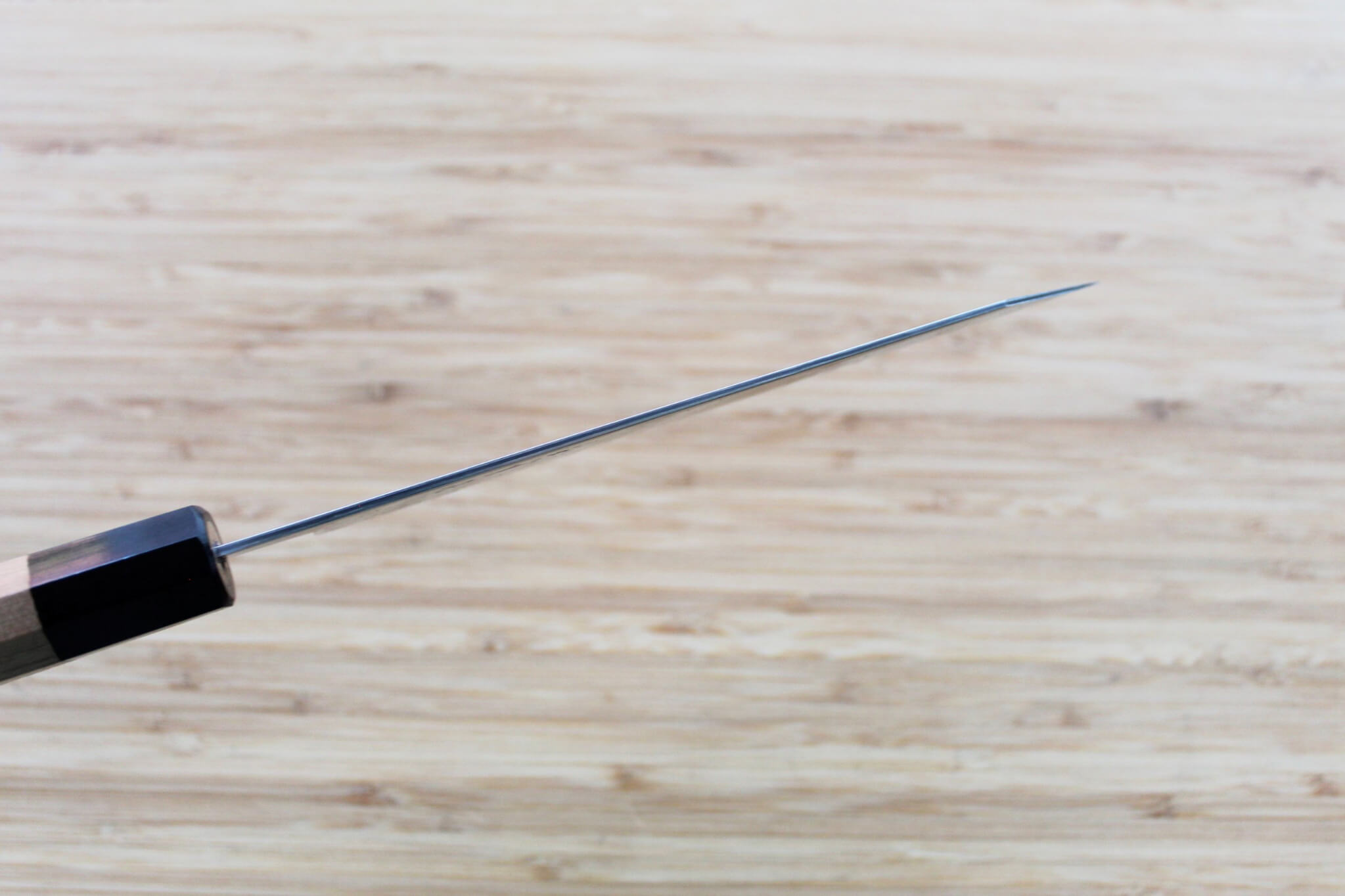 Kaneshige Hamono Vortex Nickle Damascus Bunka Knife 170 mm (6.7")