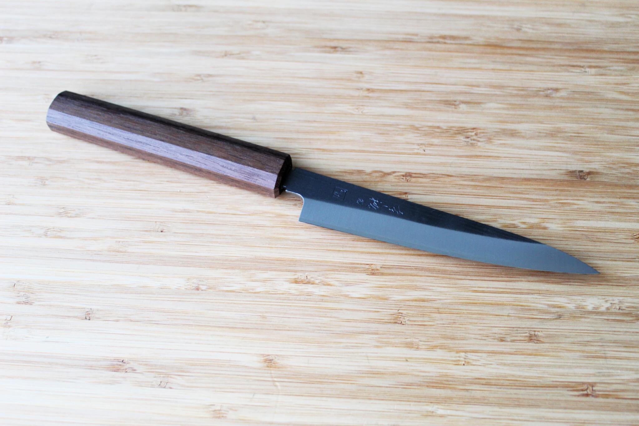 Konosuke GS+ Nashiji Petty 150 mm (5.9") Khii Laurel Handle