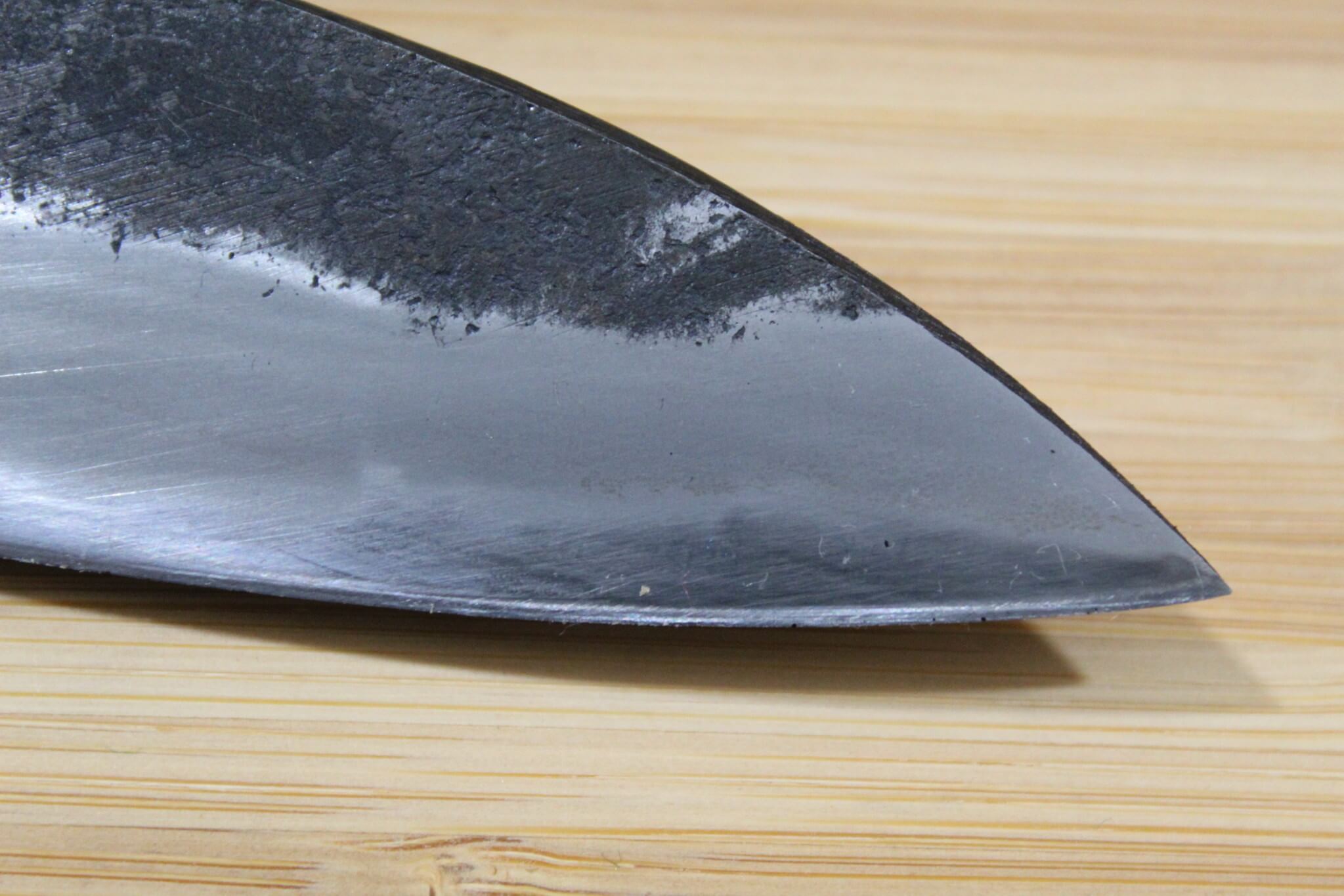 Kyokokaji Shokei Shironiko Kurouchi Bunka 165 mm (6.5") Fujimaki Handle