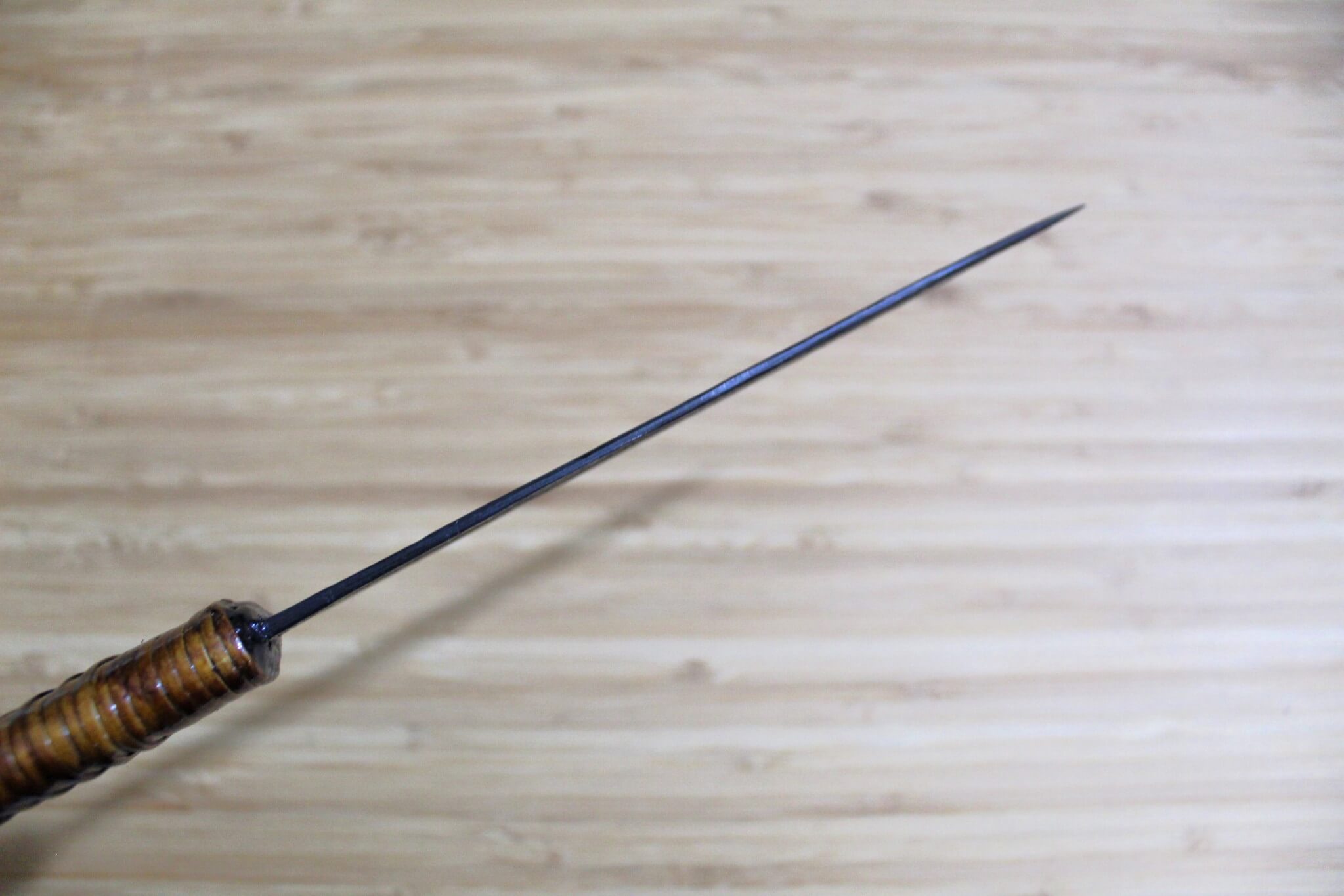 Kyokokaji Shokei Shironiko Kurouchi Bunka 165 mm (6.5") Fujimaki Handle