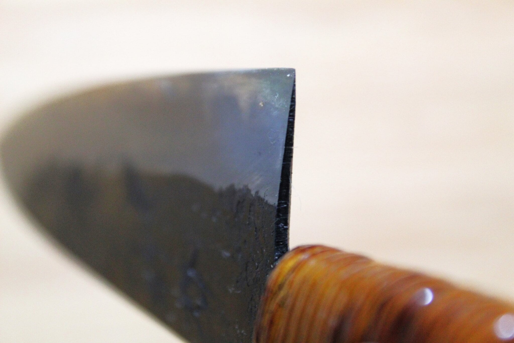 Kyokokaji Shokei Shironiko Kurouchi Bunka 180 mm (7.0") Fujimaki Handle