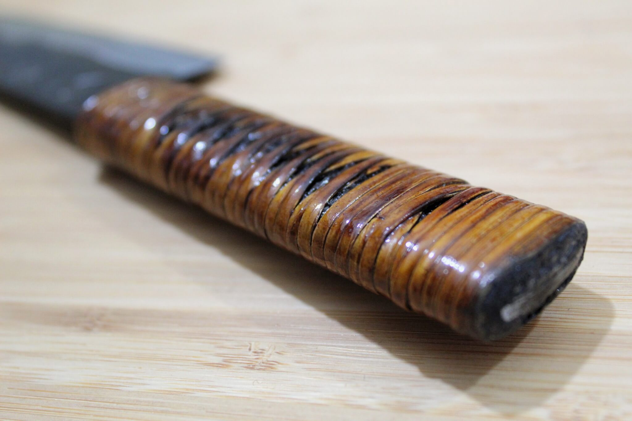 Kyokokaji Shokei Shironiko Kurouchi Deba 135 mm (5.3") Fujimaki Handle
