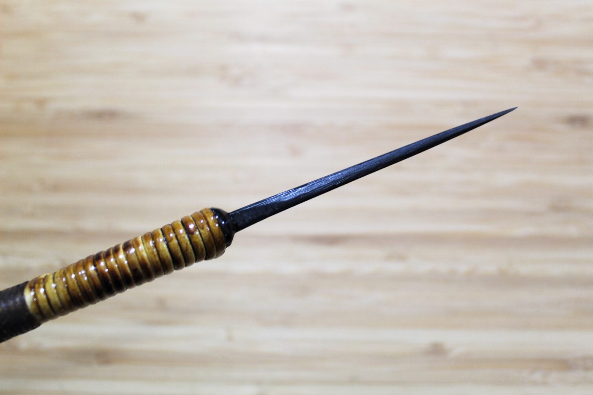 Kyokokaji Shokei Shironiko Kurouchi Petty / Paring 65 mm (2.5") Fujimaki Handle