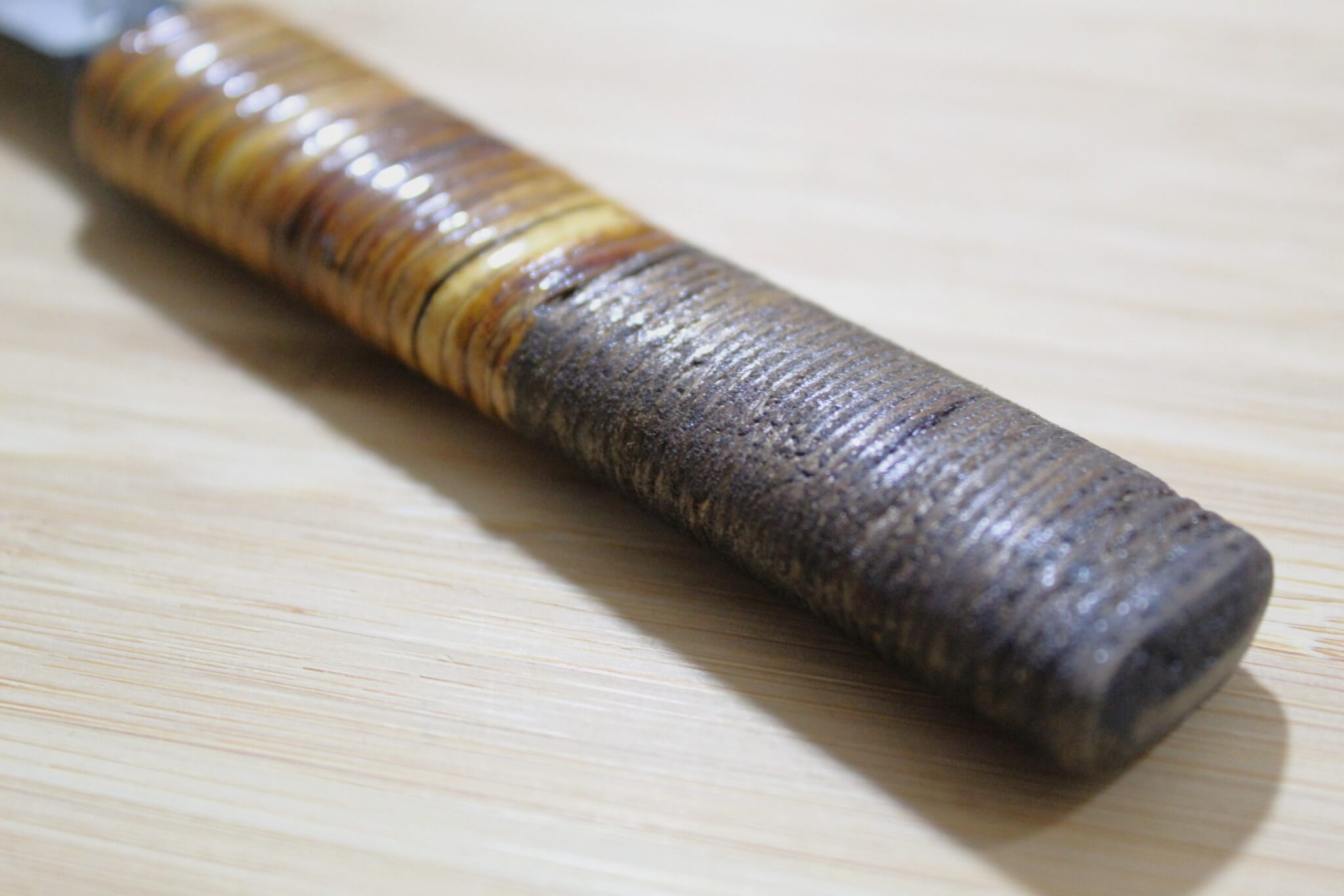 Kyokokaji Shokei Shironiko Kurouchi Petty / Paring 65 mm (2.5") Fujimaki Handle