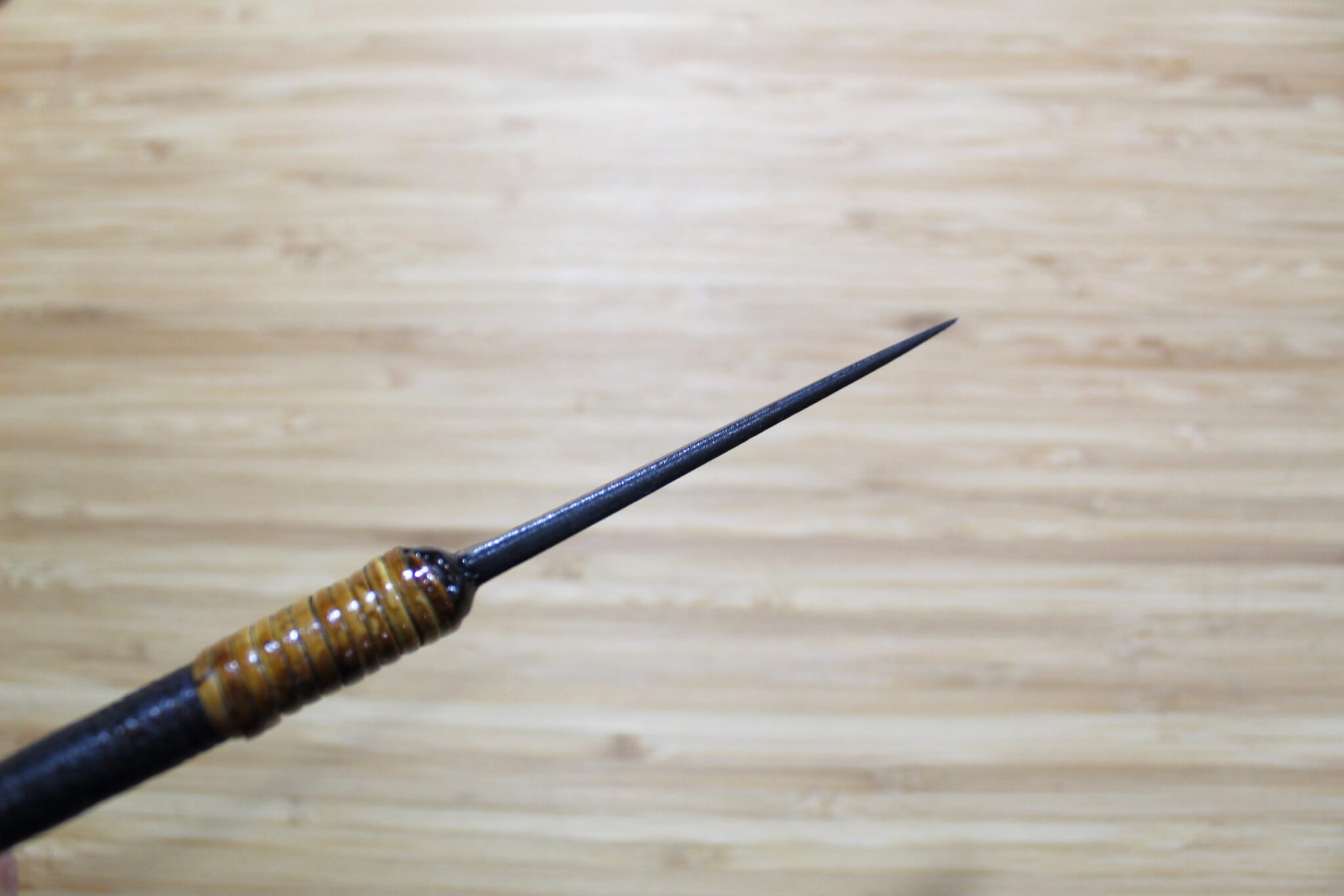 Kyokokaji Shokei Shironiko Kurouchi Petty / Paring 75 mm (3.0") Fujimaki Handle