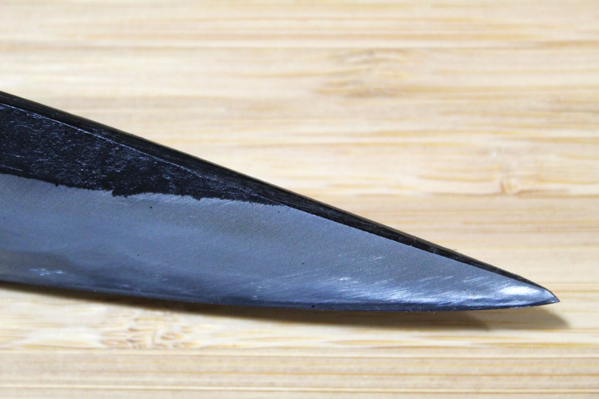 Kyokokaji Shokei Shironiko Kurouchi Petty 120 mm (4.7") Fujimaki Handle