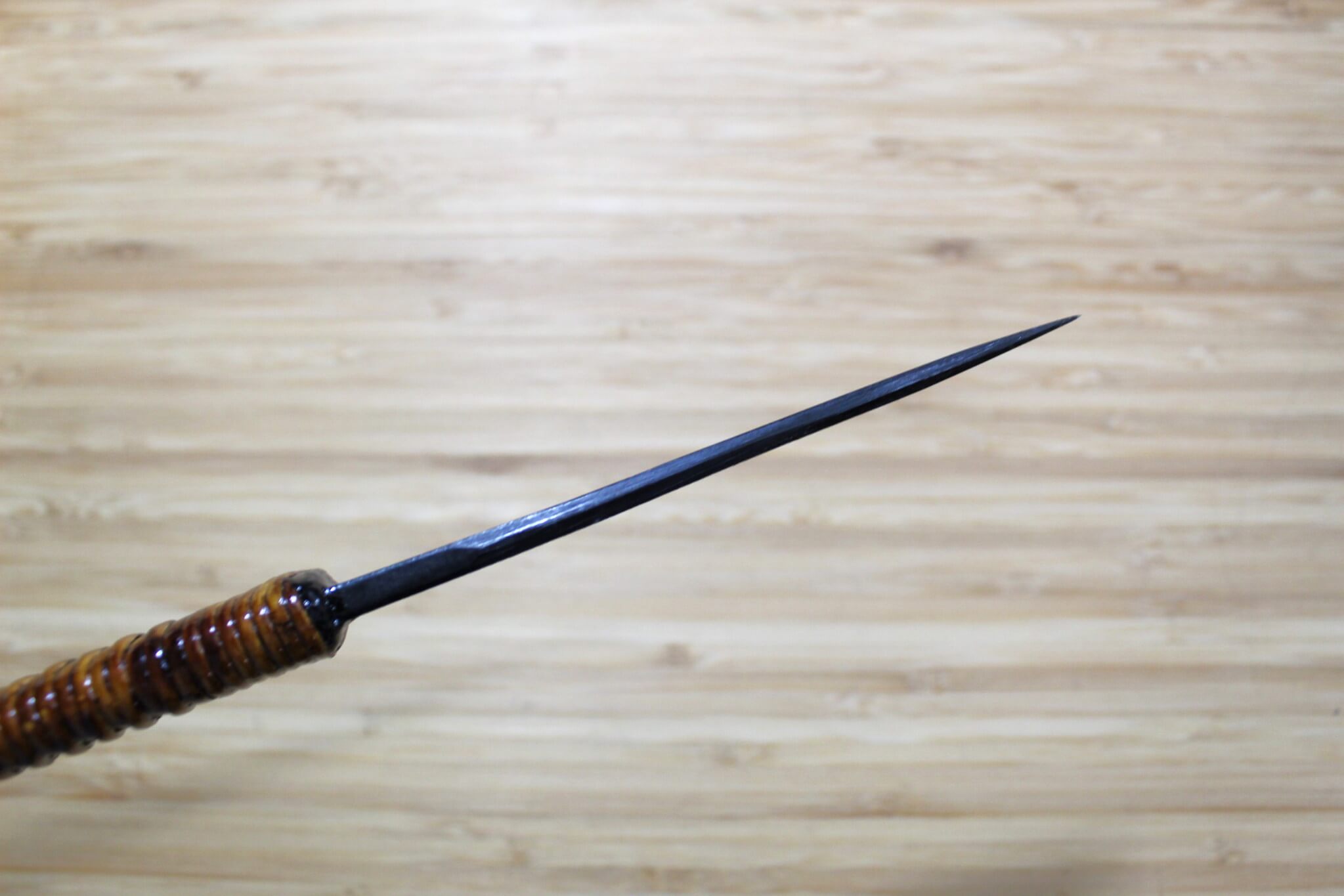 Kyokokaji Shokei Shironiko Kurouchi Petty 120 mm (4.7") Fujimaki Handle