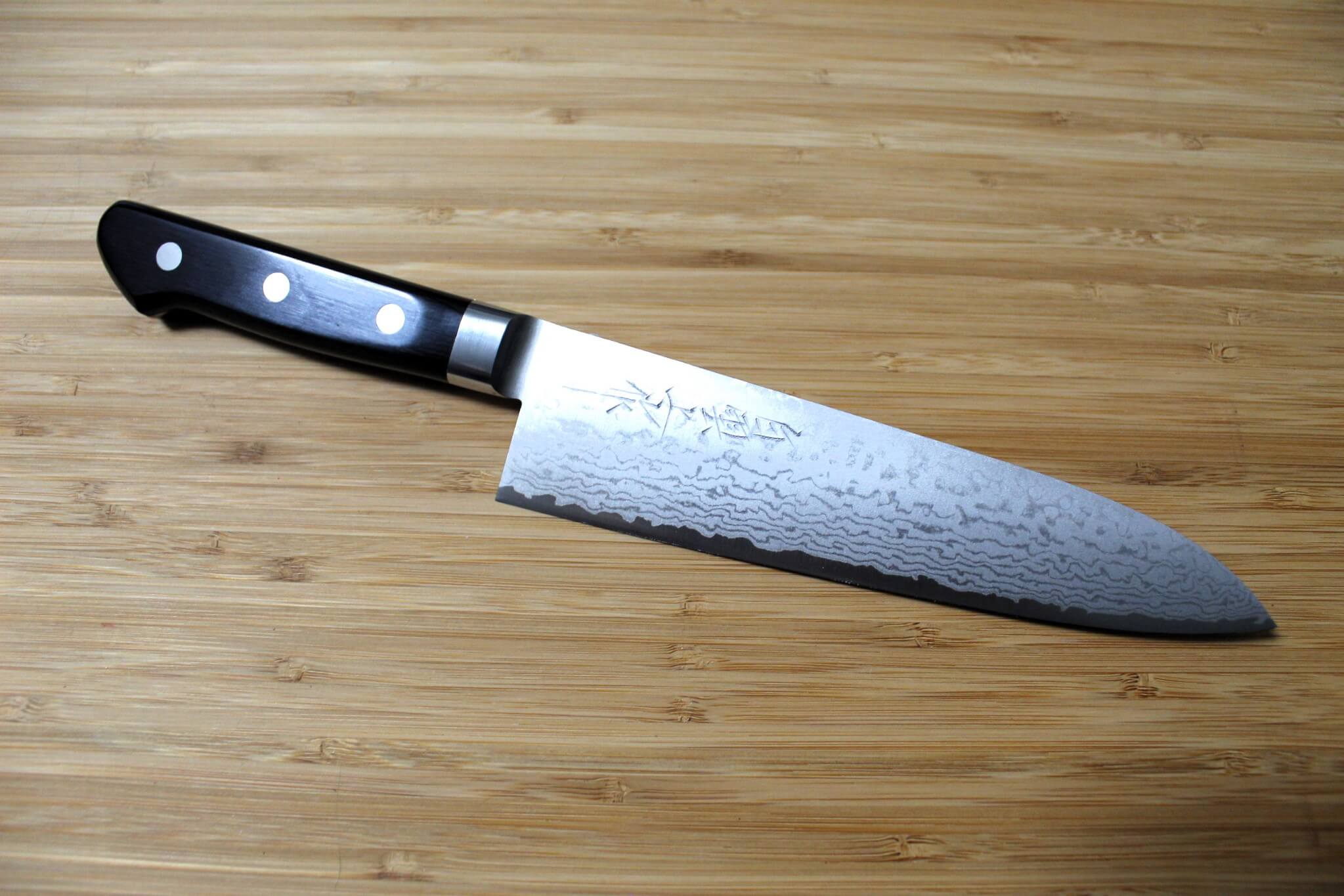 Miki Hamono Hakuun VG-10 Damascus Gyuto Knife 180 mm / 7.1"