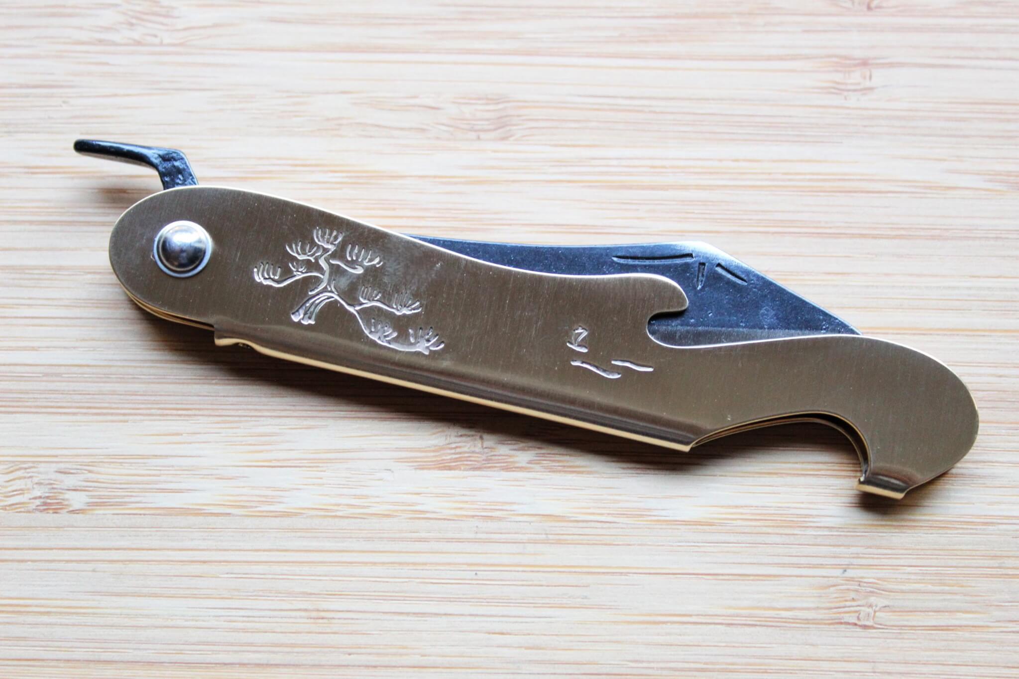 Mujun Mt. Fuji Japanese High Carbon Steel Folding Pocket Knife