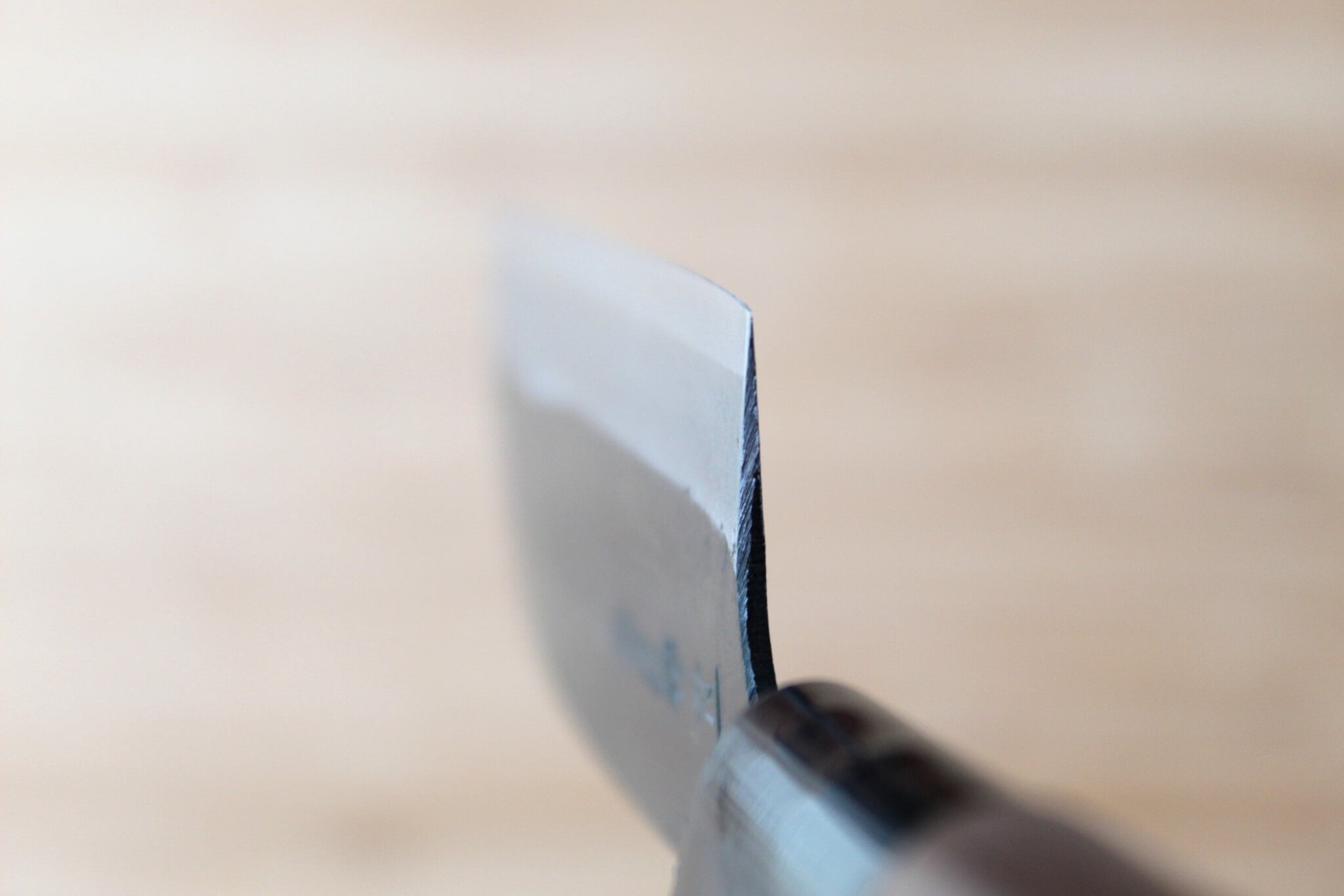 OUL Kurouchi Aogami Paring Knife 75 mm / 3.0" Walnut Handle