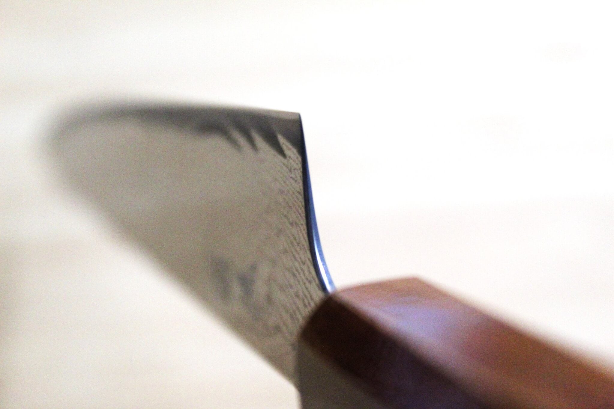 OUL Uzu Vortex Nickle Damascus Sujihiki 240 mm / 9.4" Lacquer Handle
