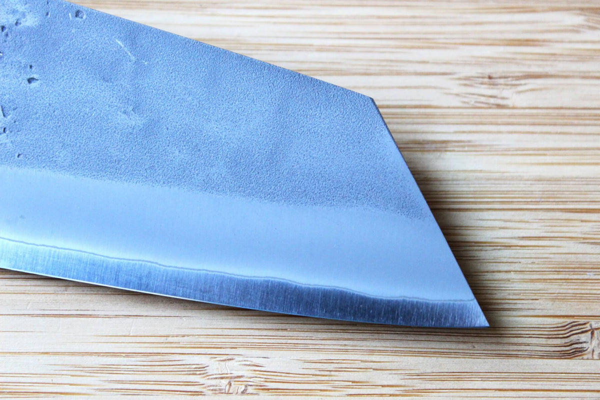 OUL SLD Nashiji Ko-Bunka Knife 125mm compact Japanese utility knife with Walnut handle
