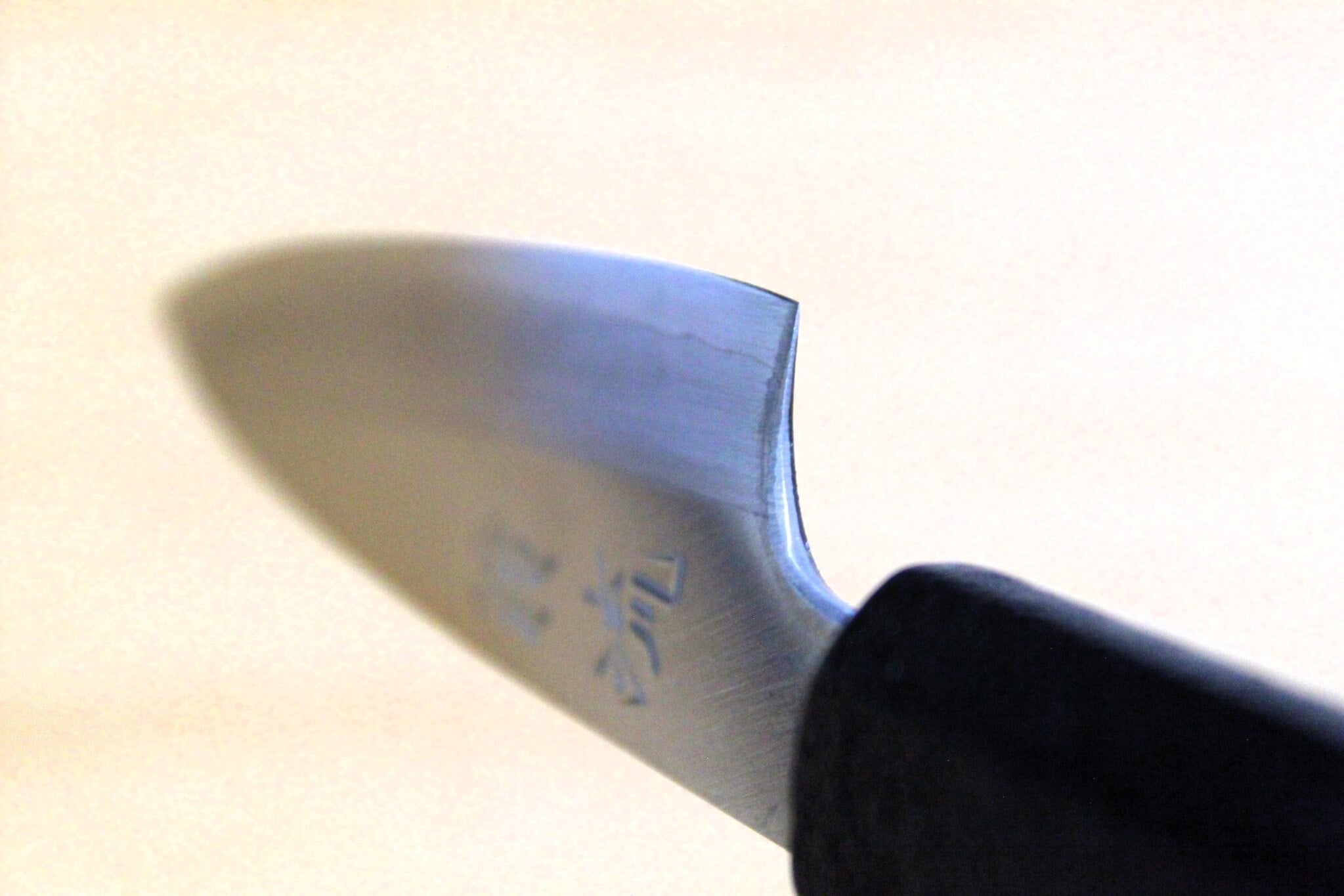 OUL Ginsan Paring 90 mm / 3.5" Black Makiji Urushi Handle