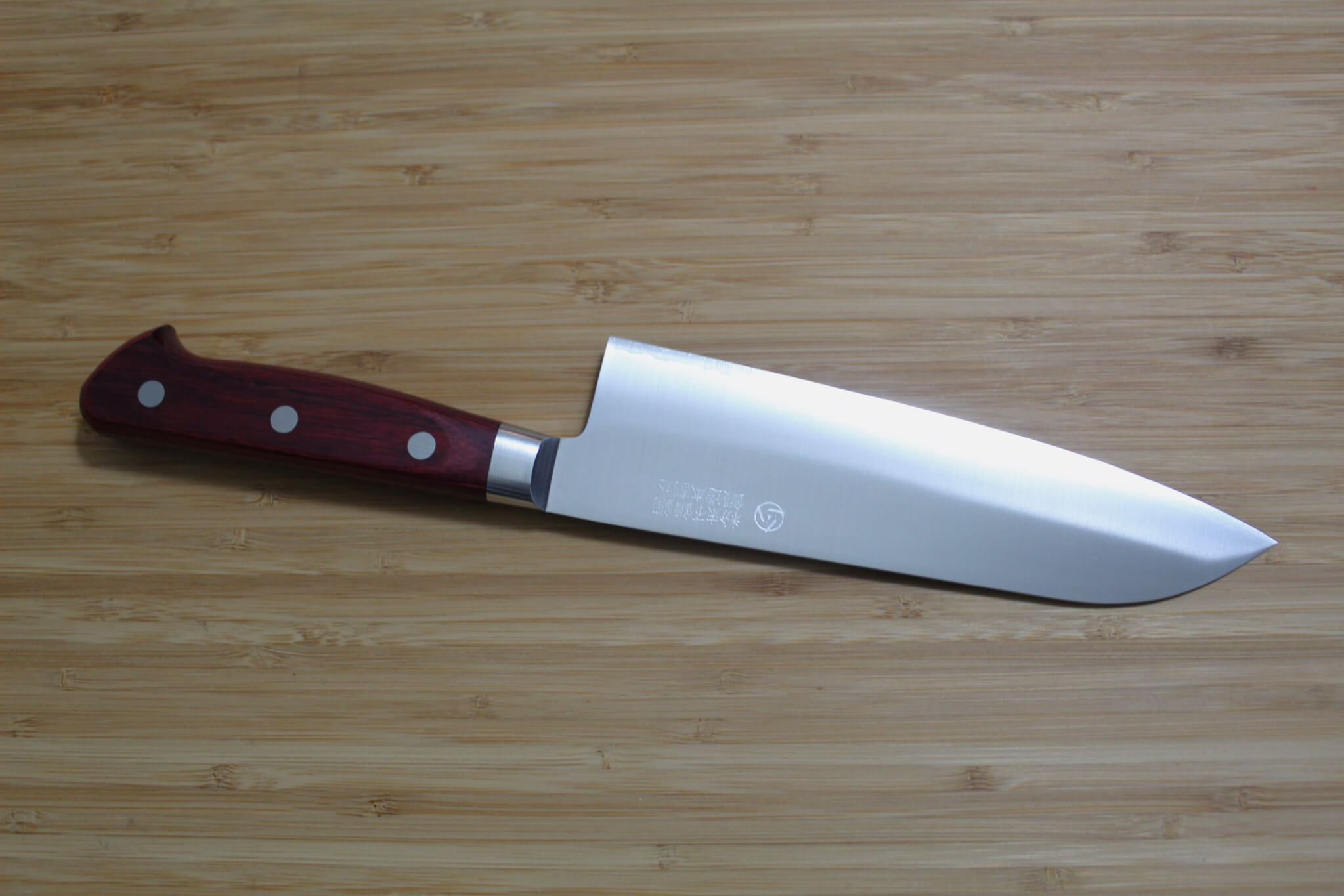 Sawakazuma SRS13 Santoku Knife 170 mm / 6.7" Rosewood Handle