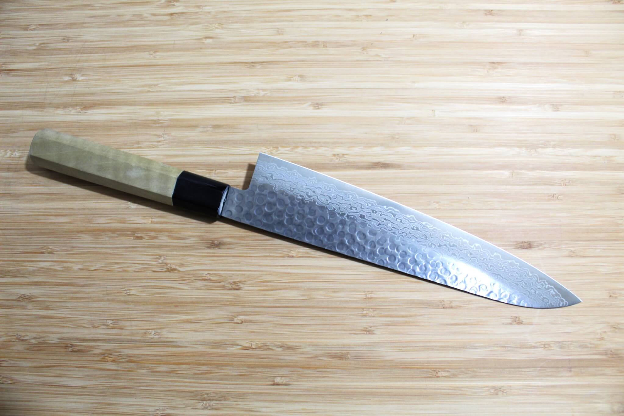 Sakai Takayuki Gyuto Japanese Chef Knife 240mm (9.4") Damascus 45 Layer Japanese Handle