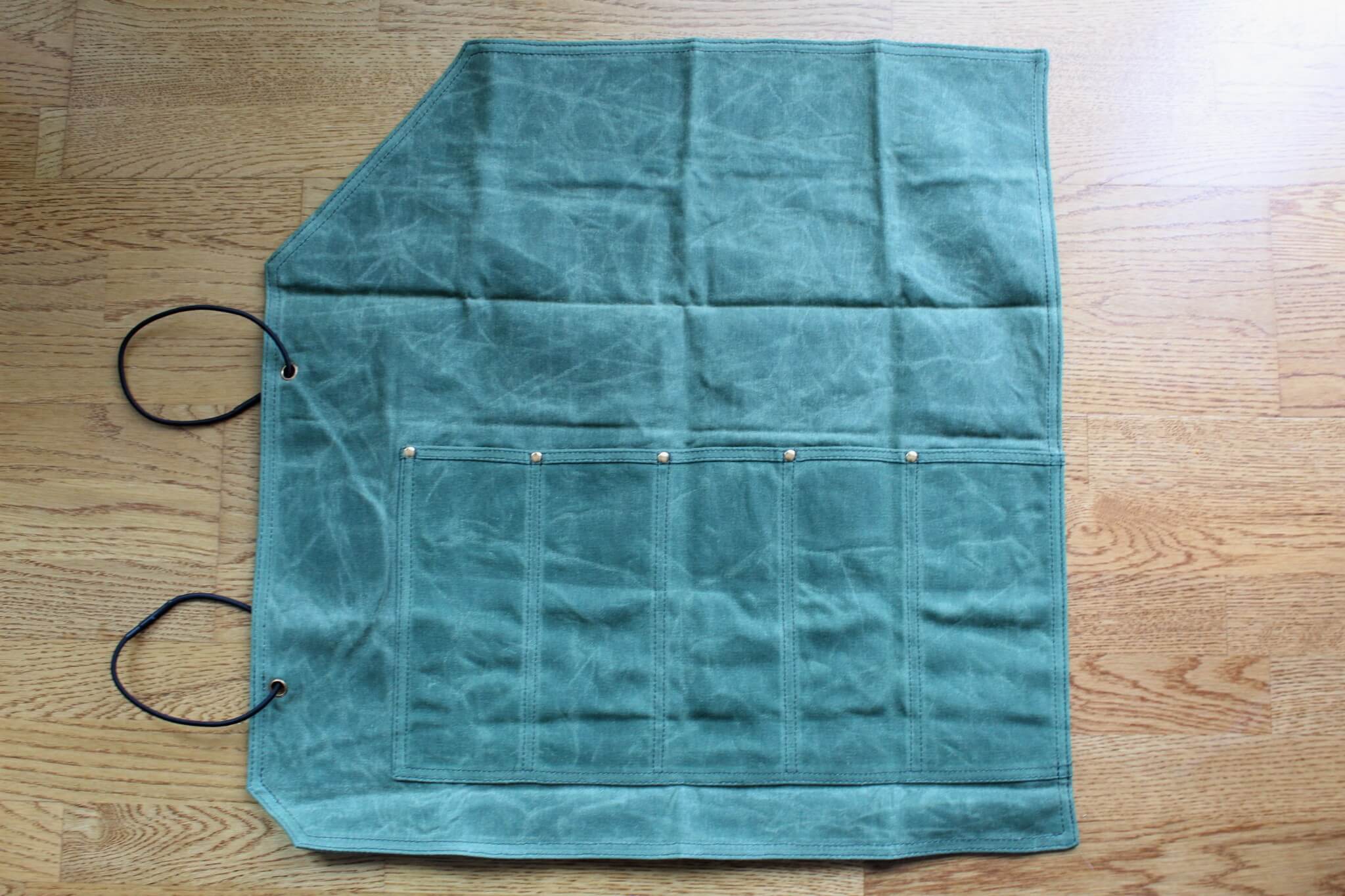 Sakai Takayuki Japanese Canvas Knife Roll Carry Bag for 5 Knives