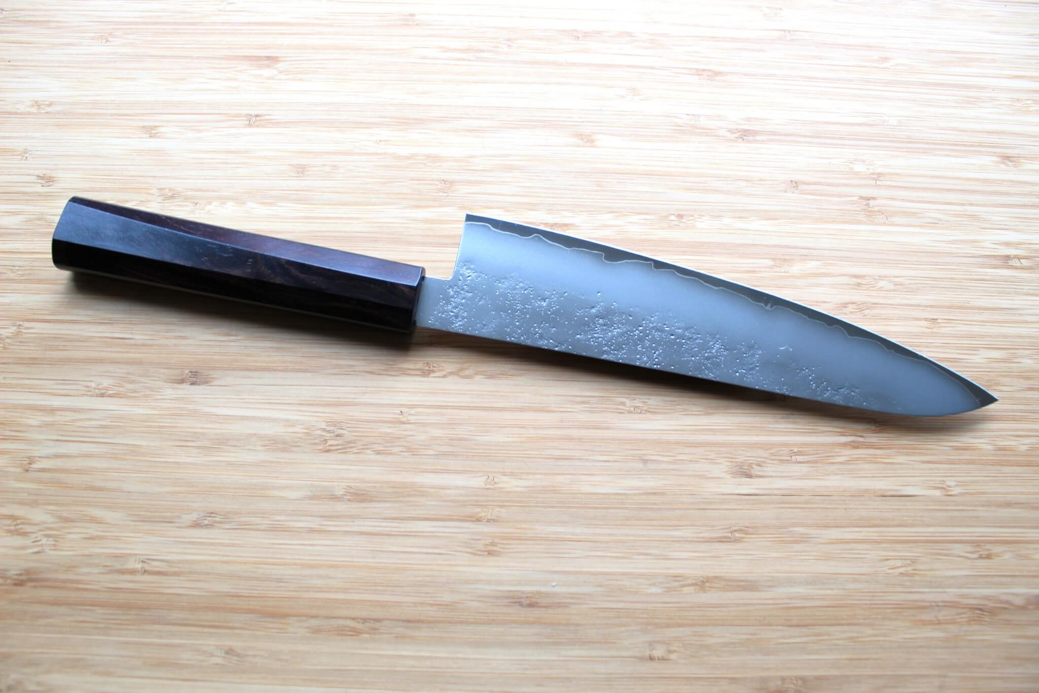 Sakai Takayuki VG10 Nashiji Gyuto with Ebony Handle 210 mm (8.2")