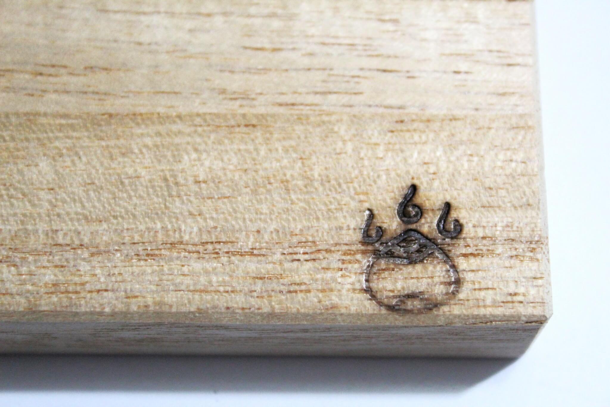 Cutting Board Made from Echizen Paulownia Wood Small-Hasu-Seizo