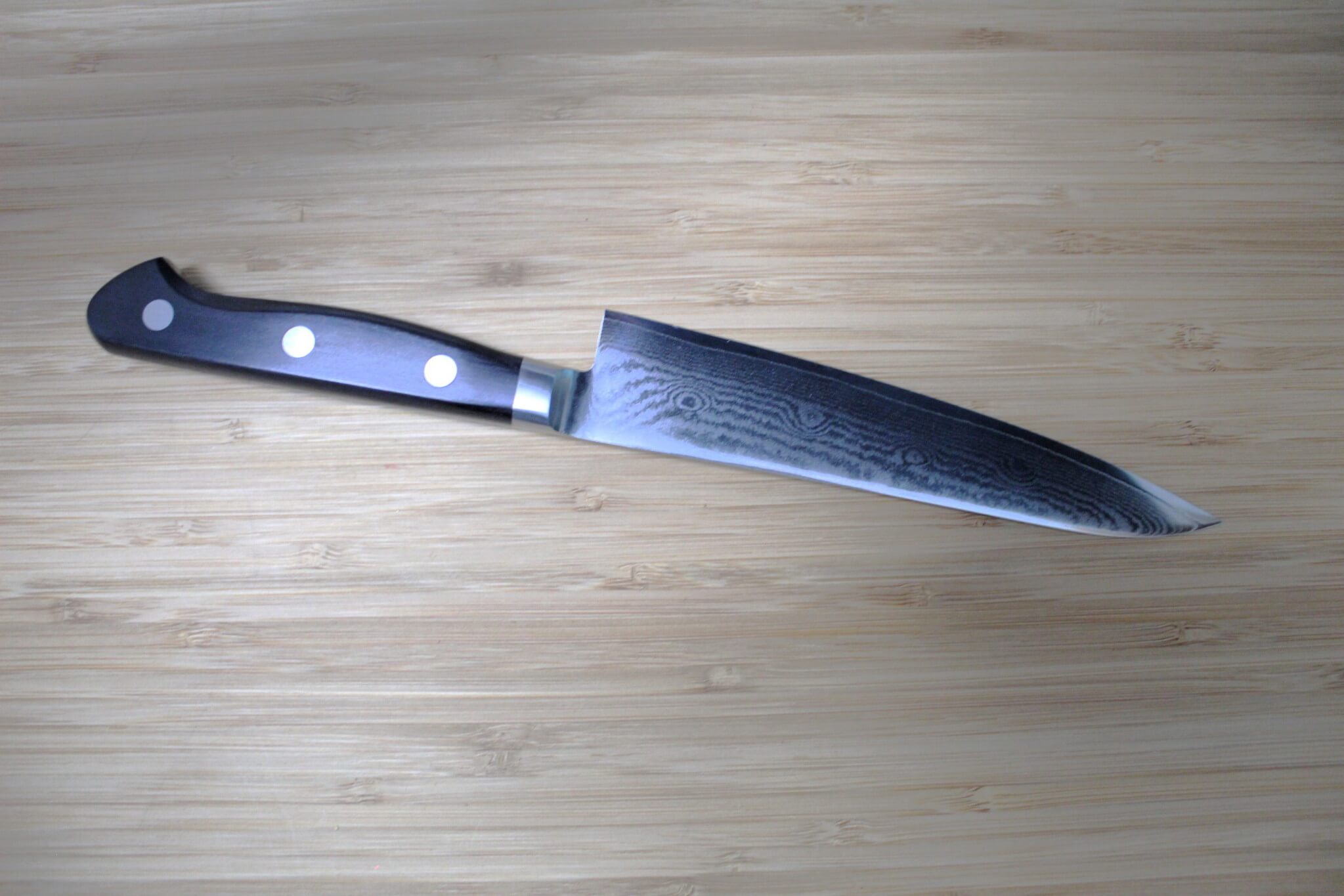Sawakazuma Senpuu VG-10 Damascus Petty Knife 120 mm (4.7") / 150 mm (5.9")