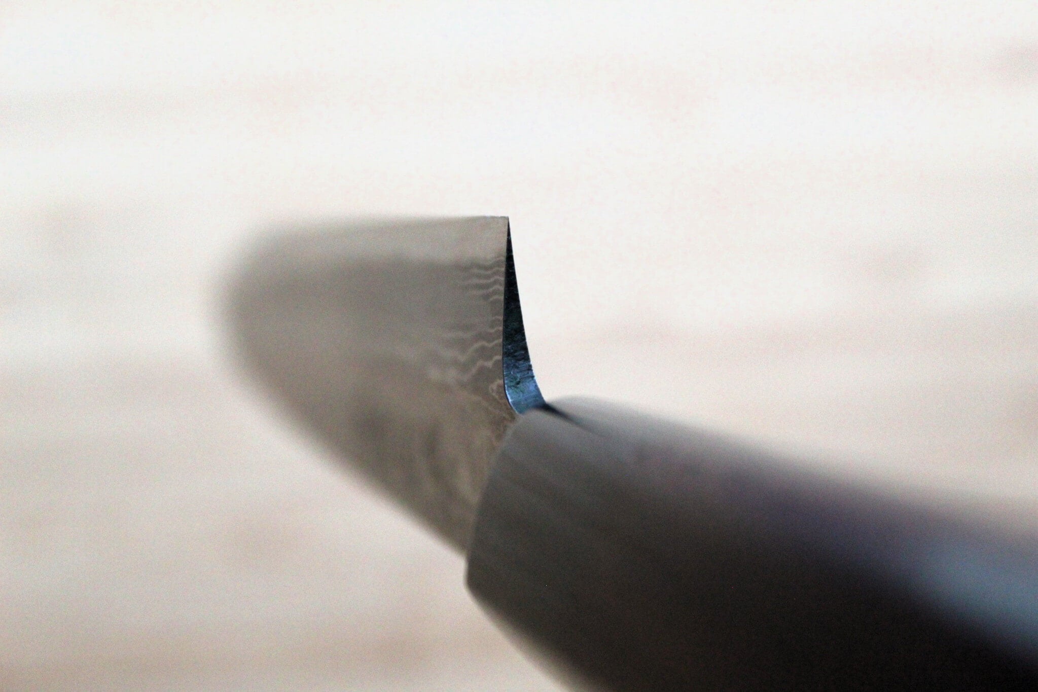 Sawakazuma Yanagiba Slicer Knife 210 mm / 8.2" Shironiko Damascus Rosewood Handle