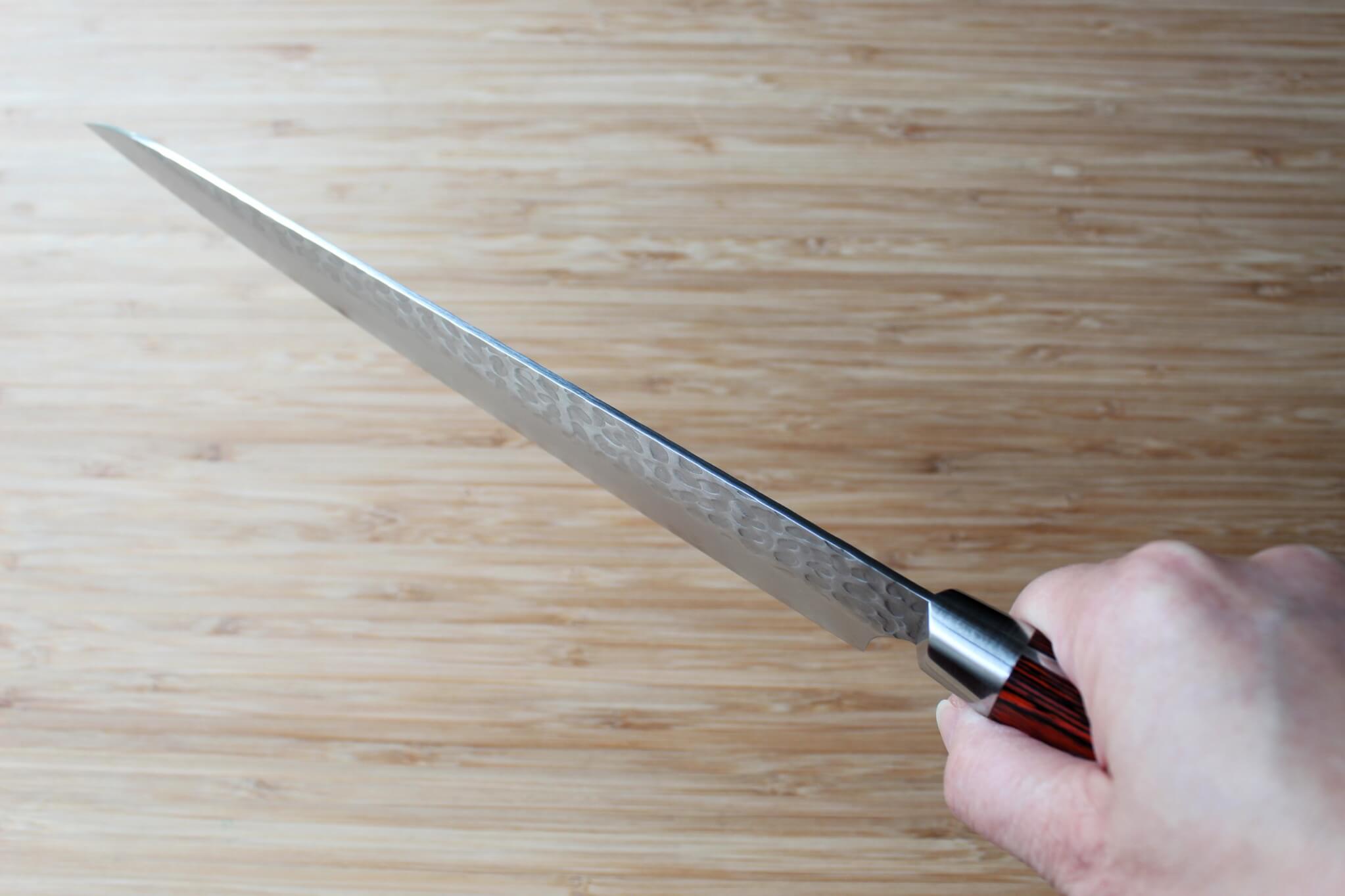 Sakai Takayuki Sujihiki Slicer Knife 240mm (9.4") Damascus 33 Layer