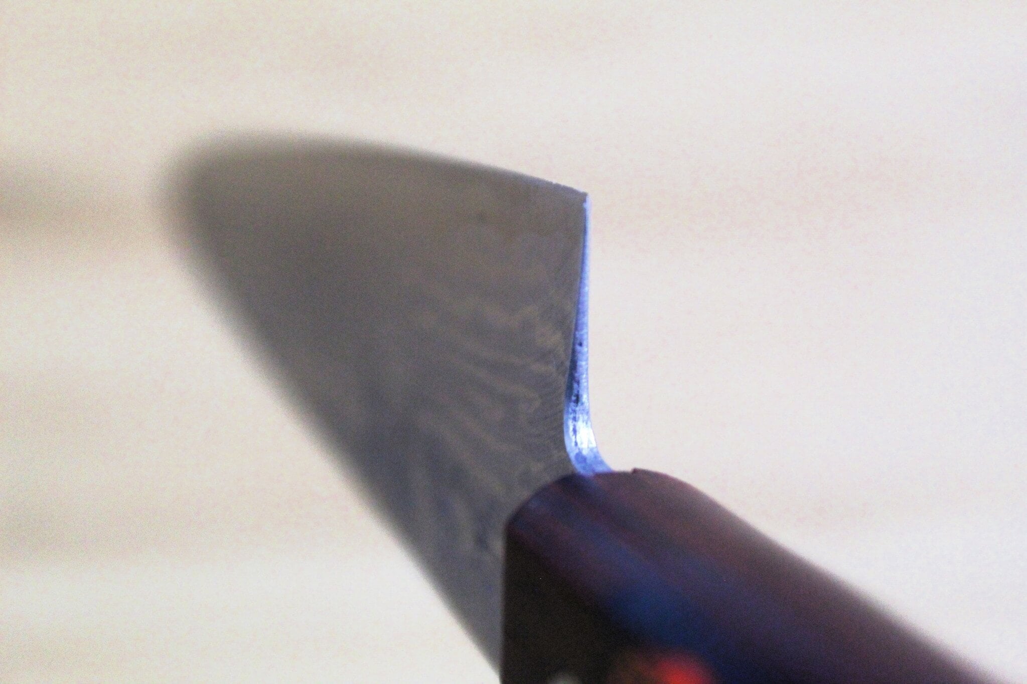 Shigeki Tanaka Damascus VG10 Petty with Red Handle 150mm / 5.9"