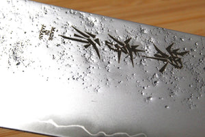 Kitchen Knife - Sakai Takayuki AUS-10 Nashiji Santoku Knife 170mm (6.7")