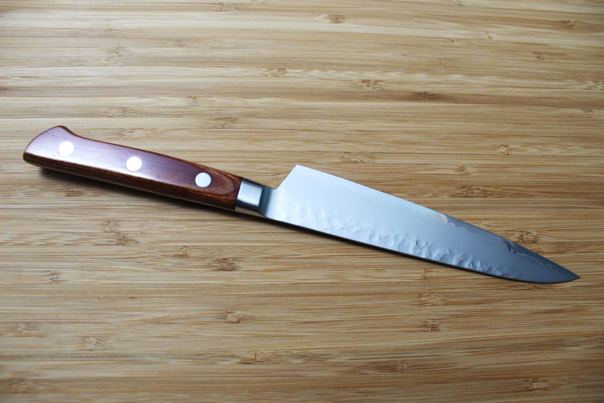Kitchen Knife - Sakai Takayuki Petty Knife 150mm (5.9") VG-5 With Wood Handle