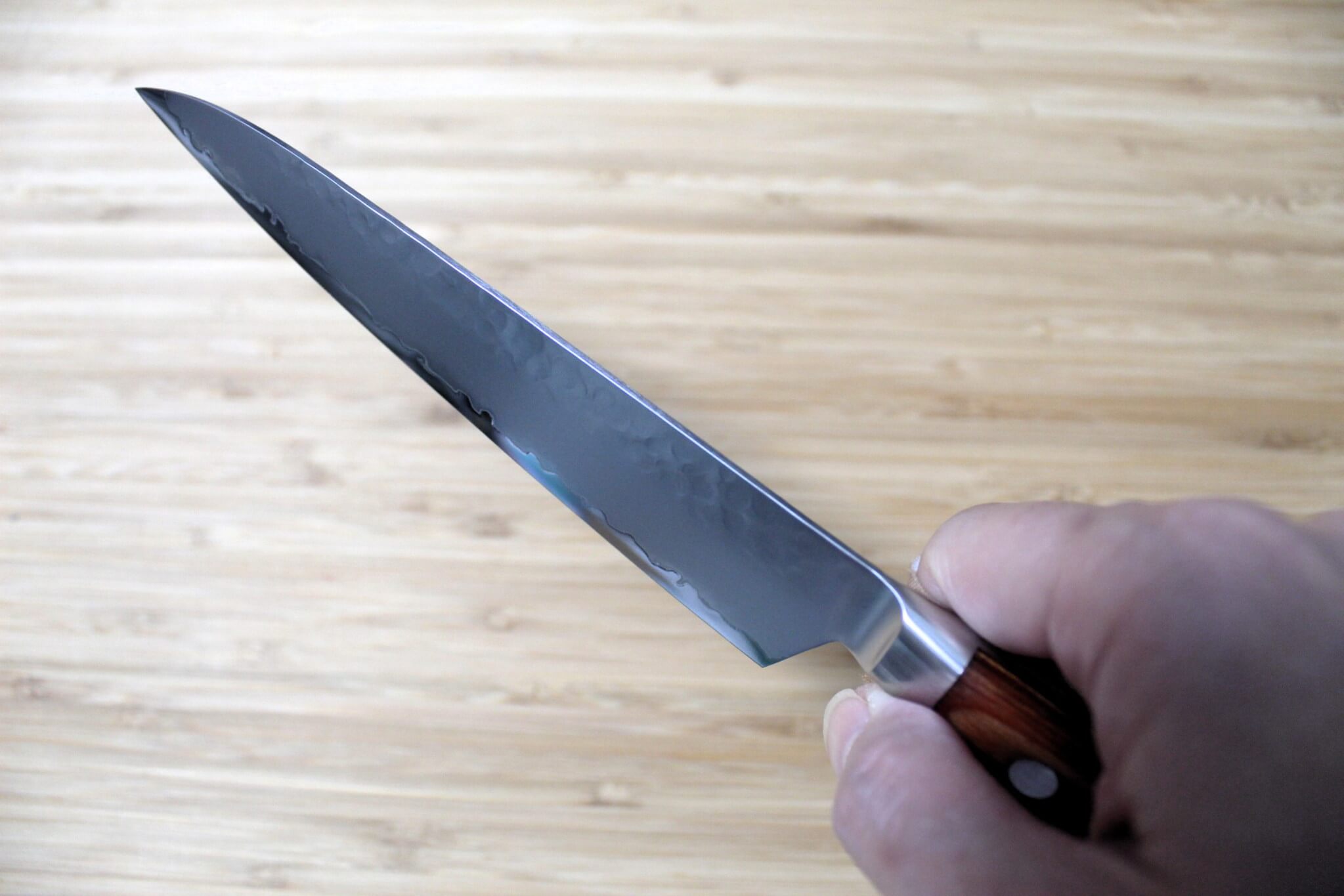 Kitchen Knife - Sakai Takayuki Petty Knife 150mm (5.9") VG-5 With Wood Handle