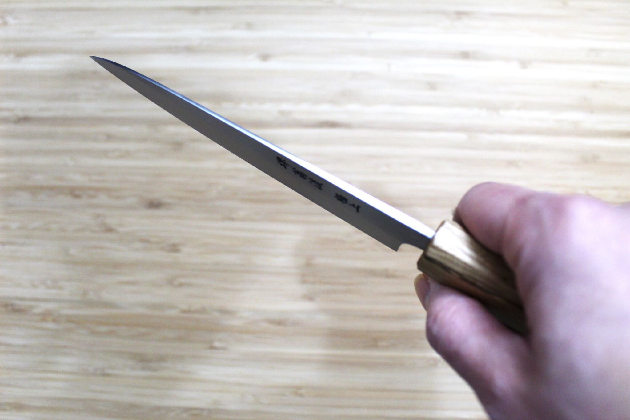 Kitchen Knives - OUL Petty Shironiko / White Steel #2 150mm / 5.9" Oak Handle