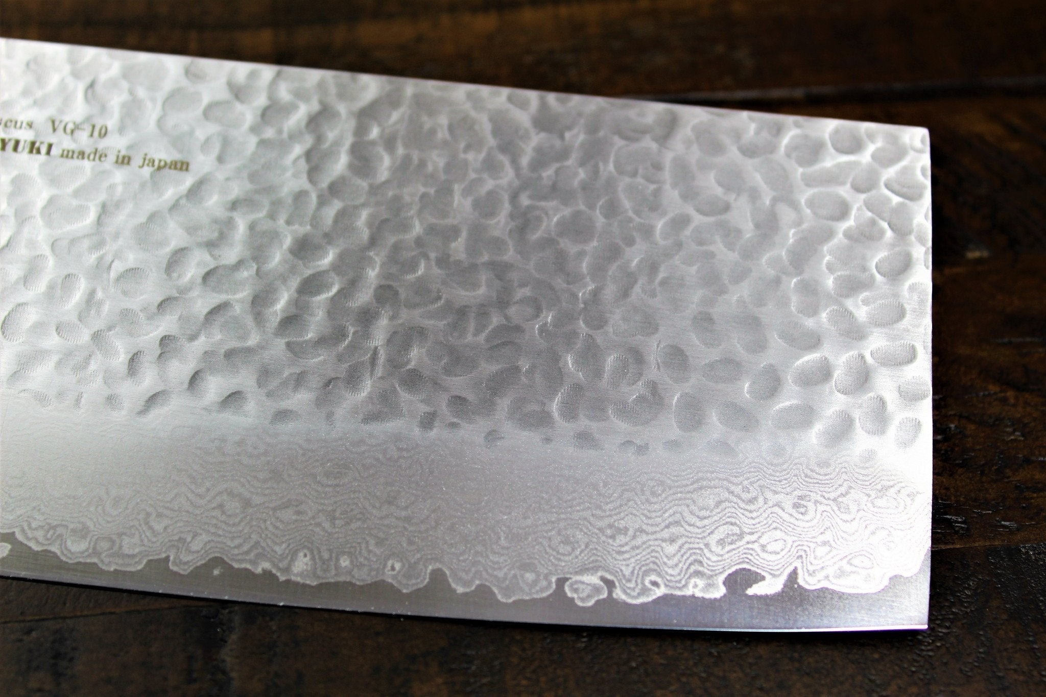 Kitchen Knives - Sakai Takayuki Cleaver Knife / Chopper Knife 195mm (7.6") Damascus 33 Layer