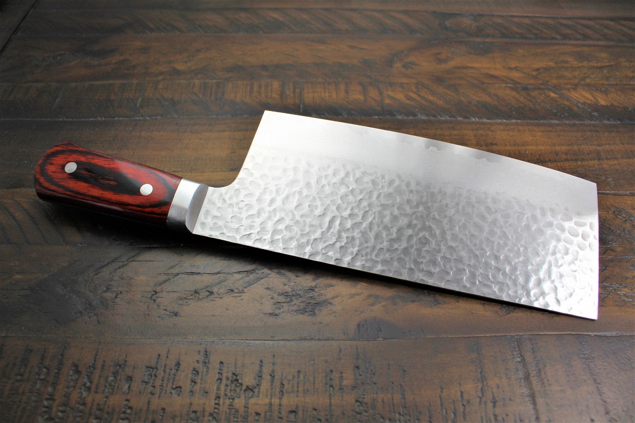 Kitchen Knives - Sakai Takayuki Cleaver Knife / Chopper Knife 195mm (7.6") Damascus 33 Layer
