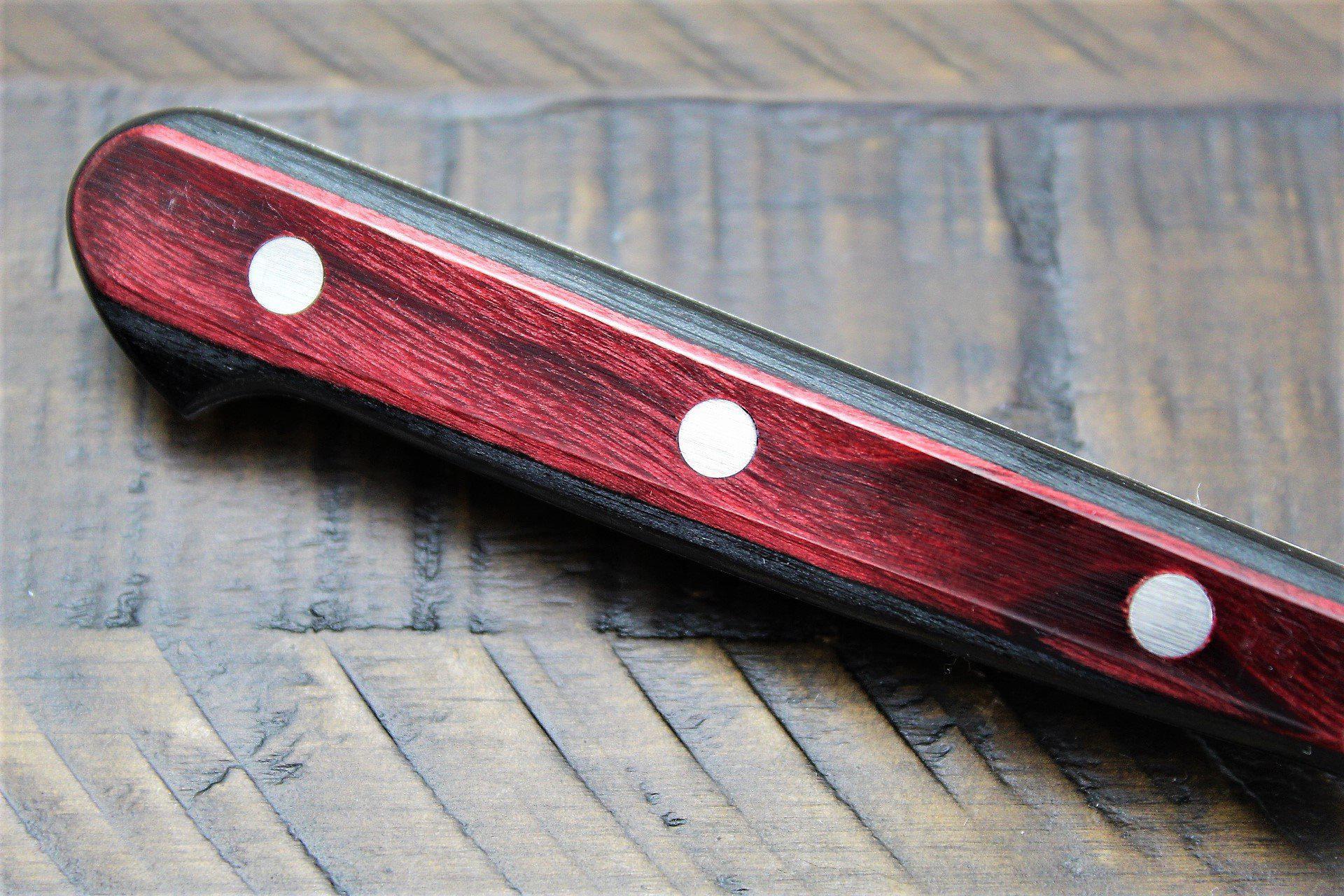 Kitchen Knives - Sakai Takayuki Ginsan Nashiji Petty Knife 135mm (5.3")