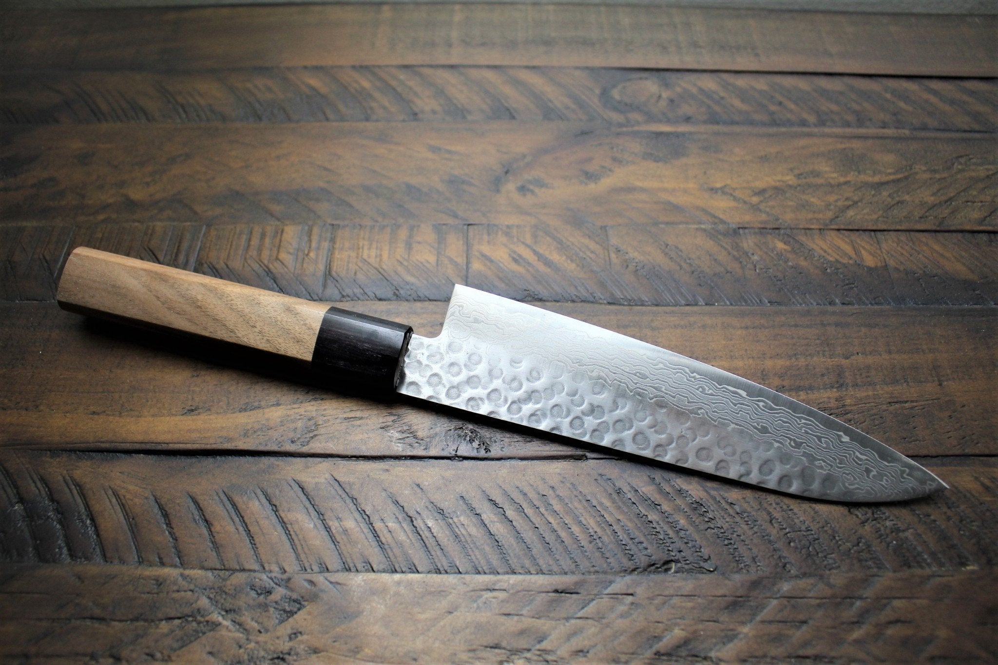 Kitchen Knives - Sakai Takayuki Gyuto Japanese Chef Knife 180mm (7.1") / 210mm (8.3") Damascus 45 Layer With Walnut Handle