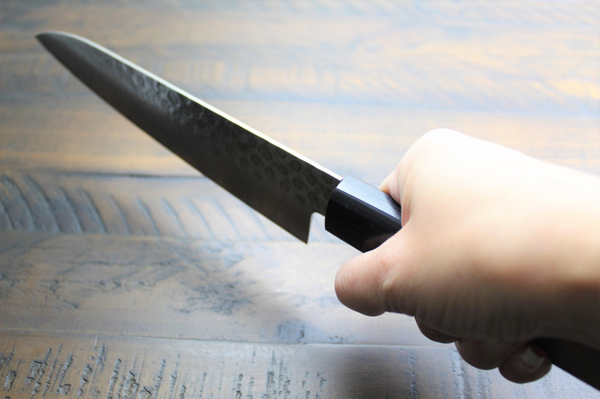 Kitchen Knives - Sakai Takayuki Gyuto Japanese Chef Knife 180mm (7.1") / 210mm (8.3") Damascus 45 Layer With Walnut Handle