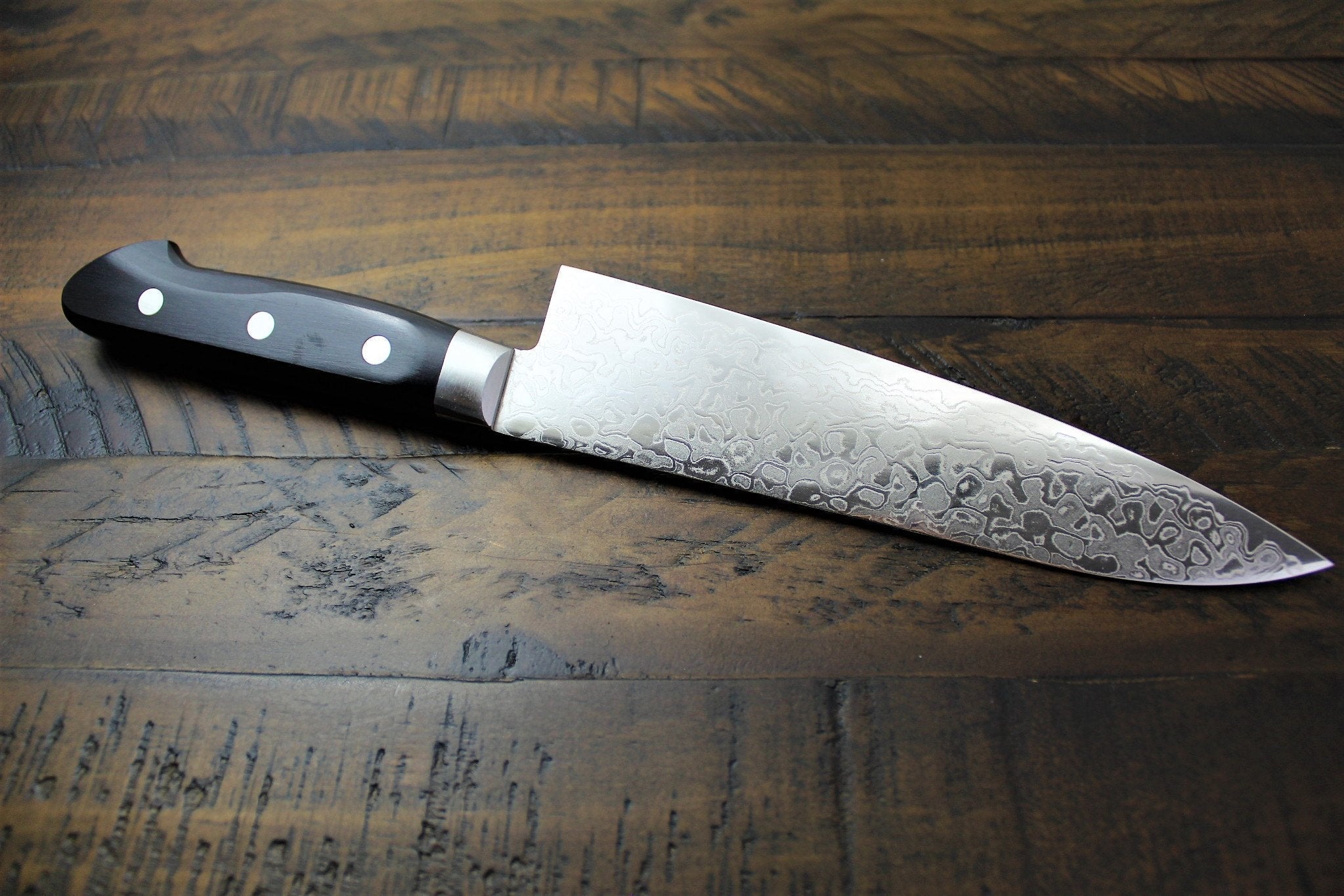 Kitchen Knives - Sakai Takayuki Gyuto Japanese Chef Knife 180mm (7.1") / 210mm (8.3") Damascus Mirror 45 Layer