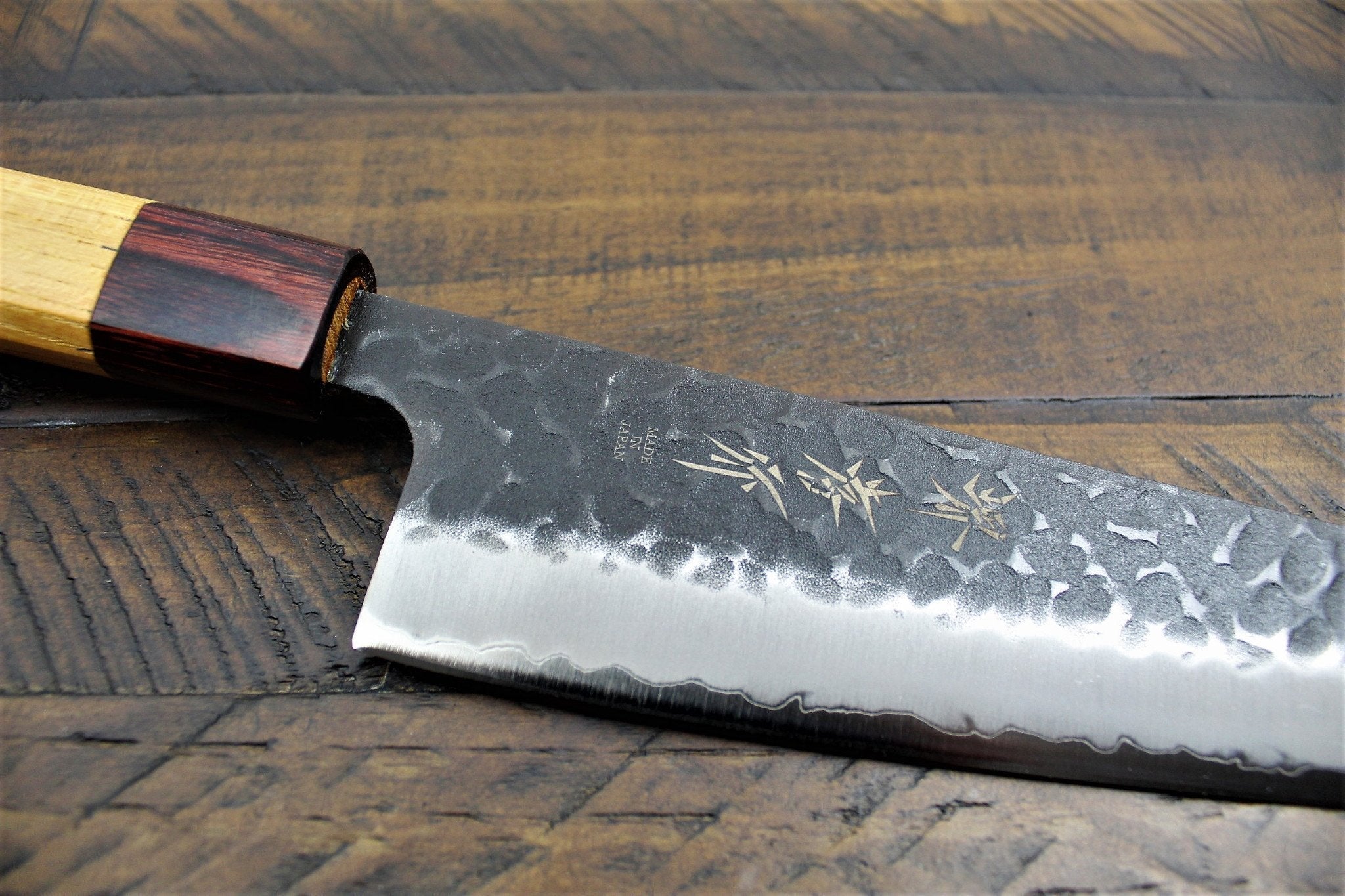 Kitchen Knives - Sakai Takayuki Gyuto Kurouchi Hammered Finish Aogami Super 210mm (8.3") /240mm(9.4") Japanese Chef Knife