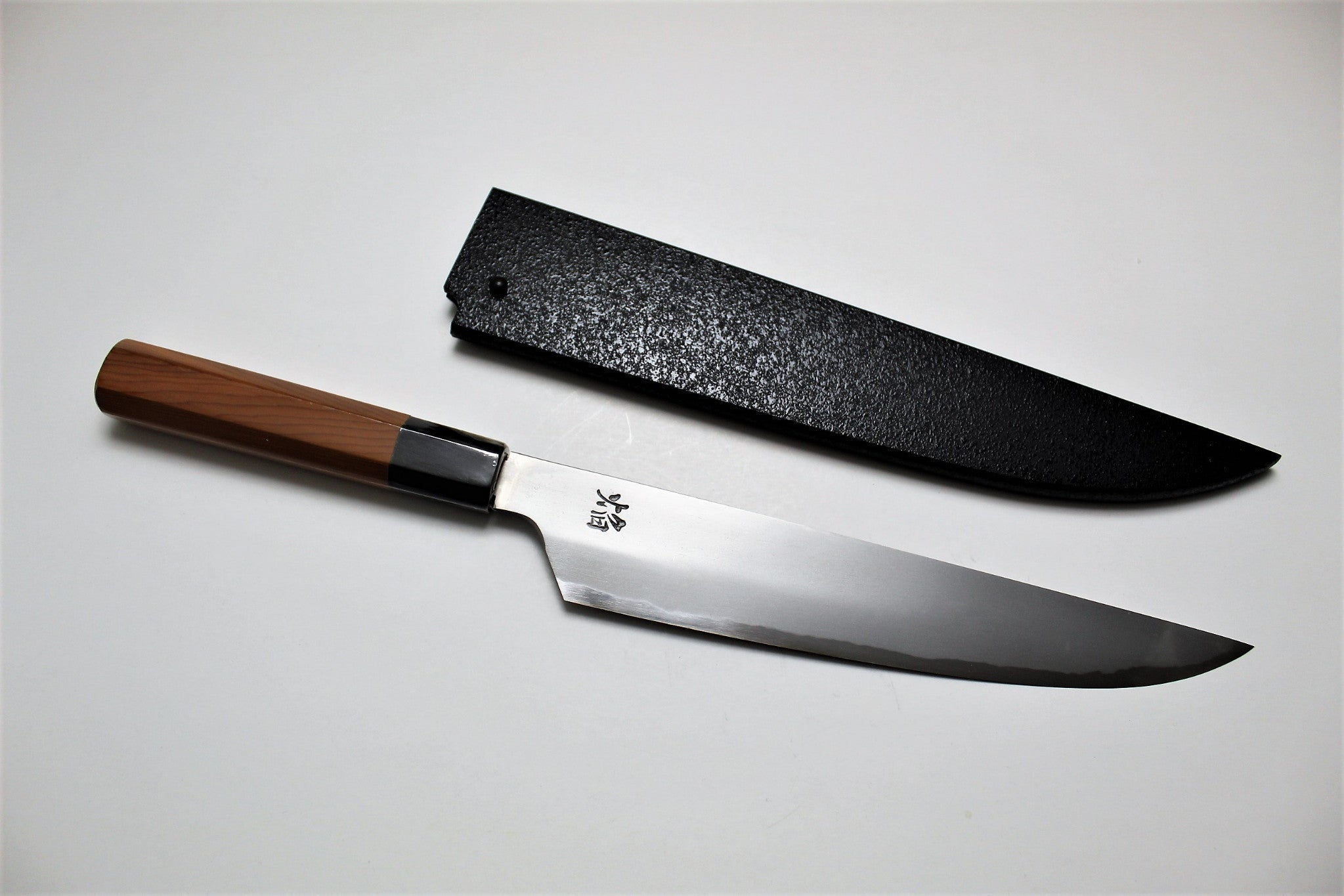 Kitchen Knives - Sakai Takayuki Homura Kogetsu Sujihiki With Saya 240mm (9.4") - Aoniko