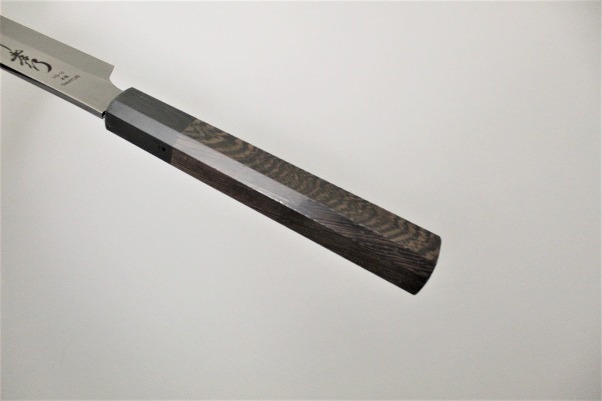Kitchen Knives - Sakai Takayuki Honyaki Shoryu Genbu Sakimaru Yanagiba Slicer With Saya 300mm (11.8") VG-10 Slicer