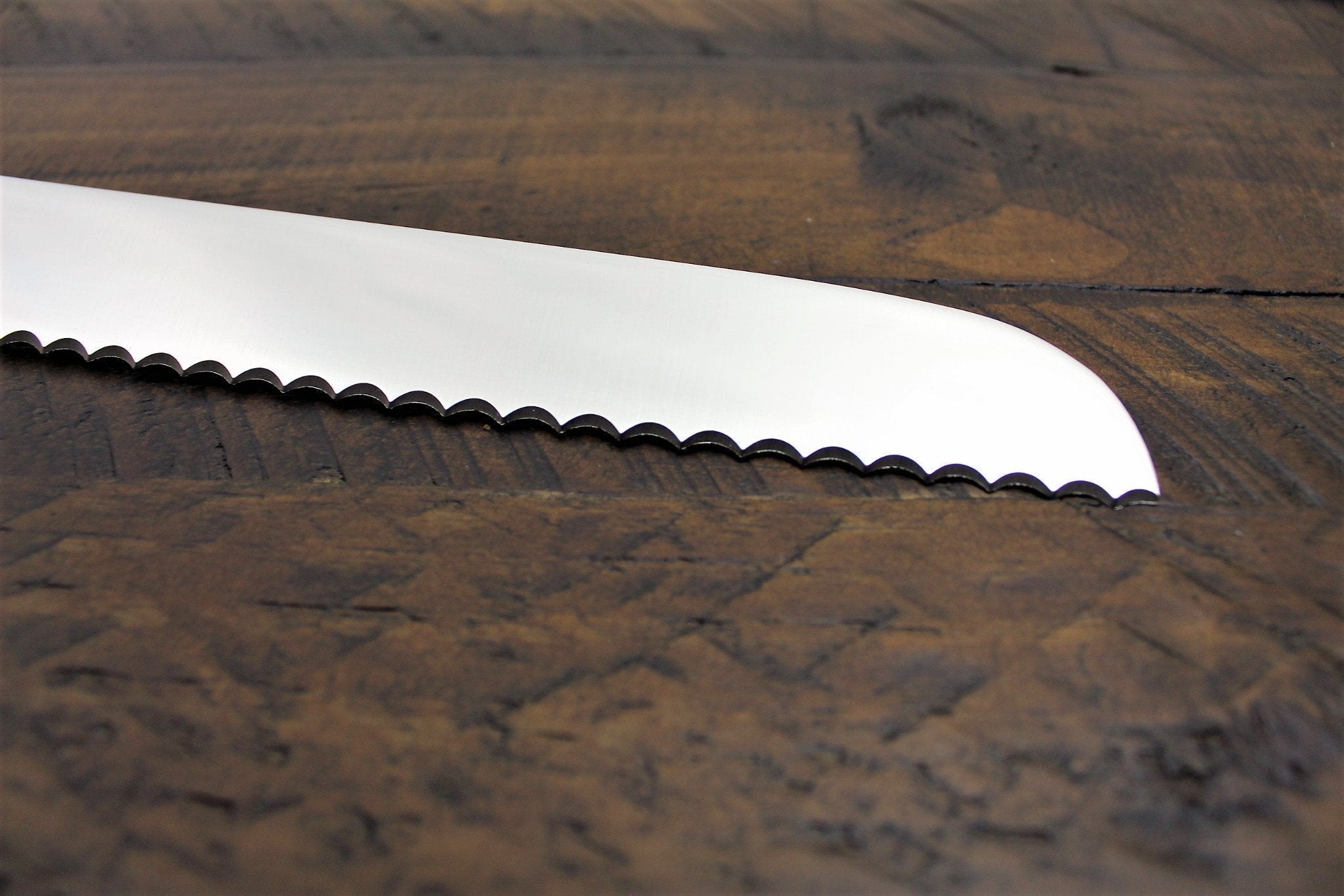 Kitchen Knives - Sakai Takayuki Japanese Bread Knife 250mm (9.8") Orange